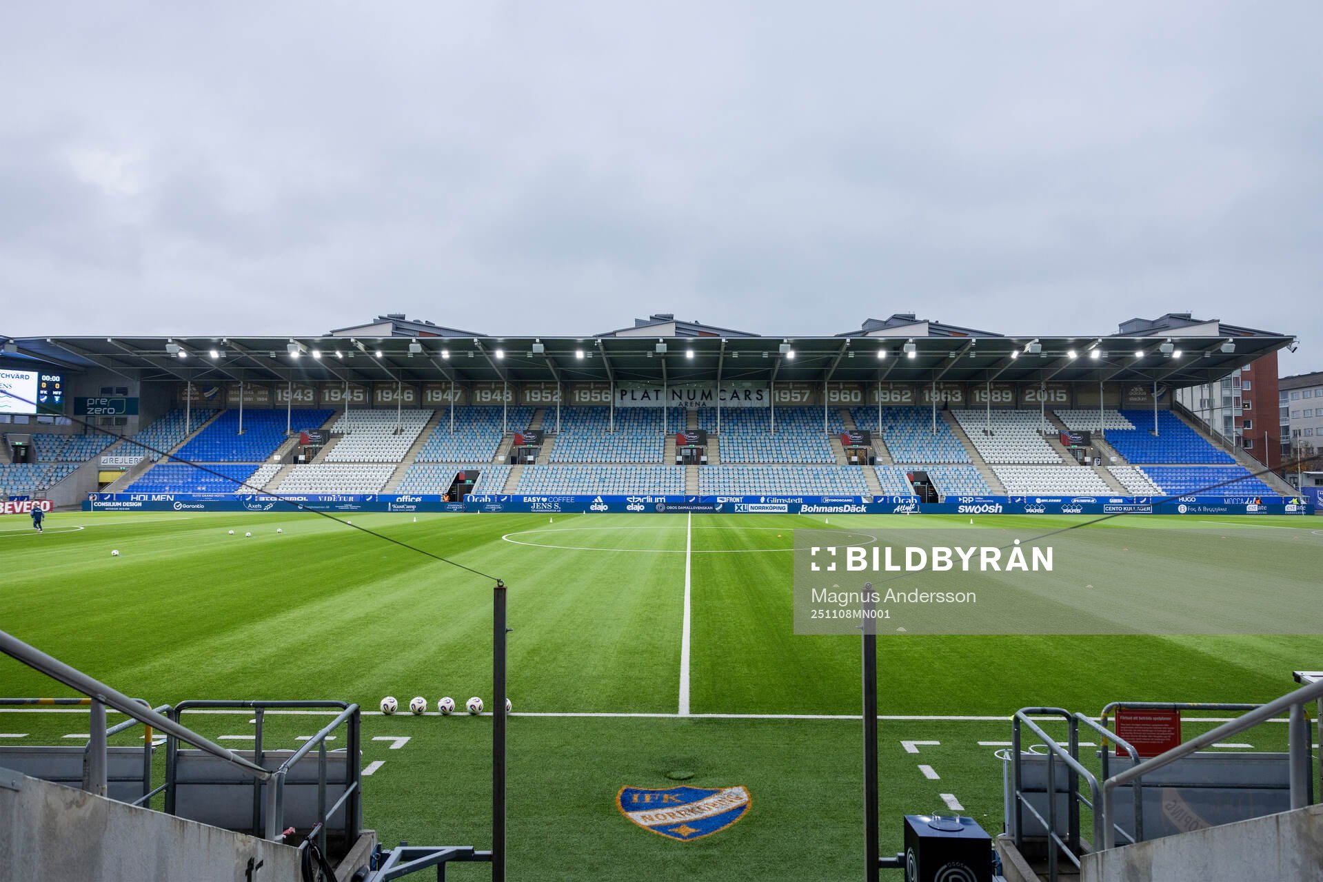 Interiör vy av Platinumcars Arena