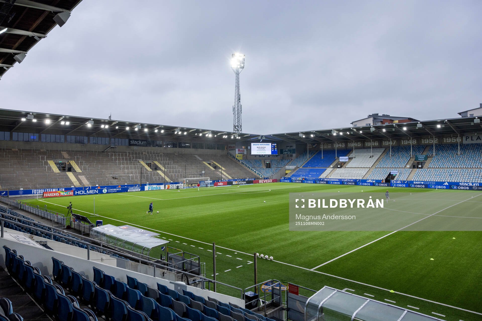 Interiör vy av Platinumcars Arena
