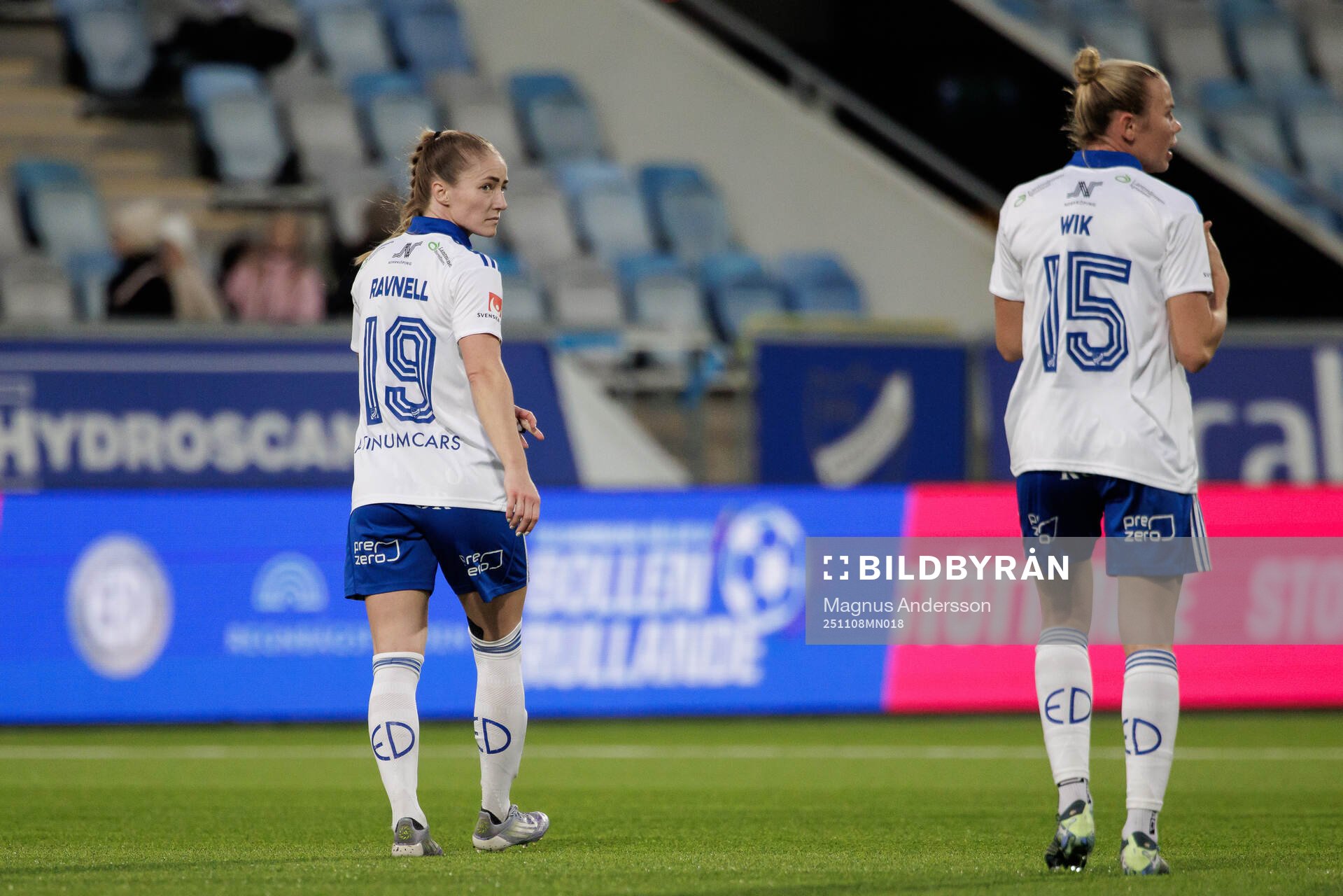 IFK Norrköpings Sabina Ravnell deppar