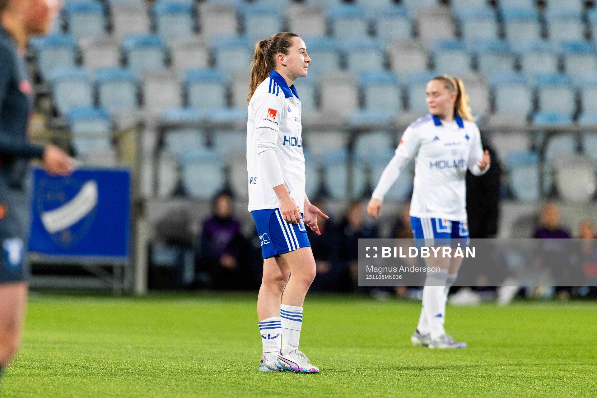 IFK Norrköpings Carrie Jones deppar