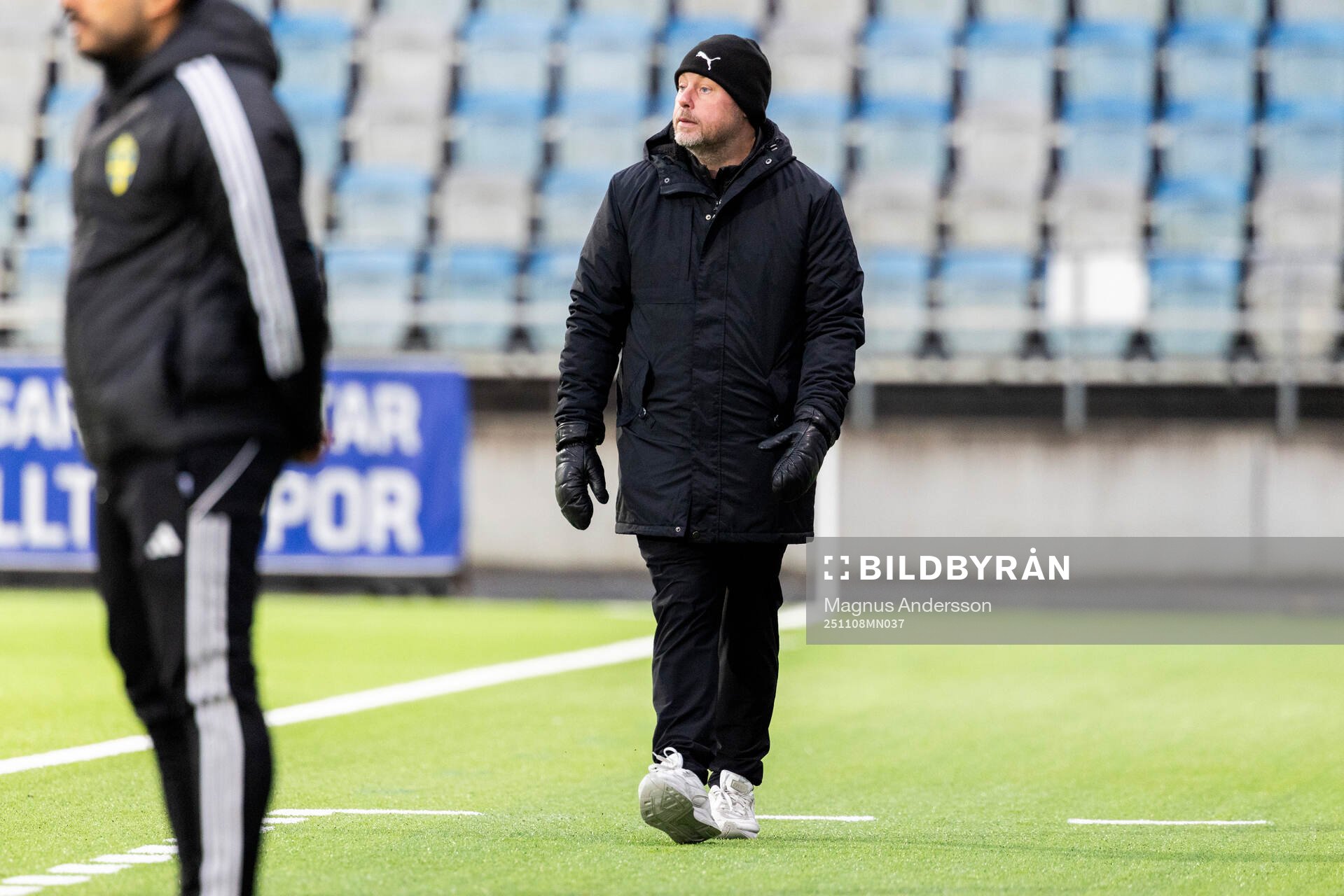 Malmö FFs tränare Jonas Valfridsson