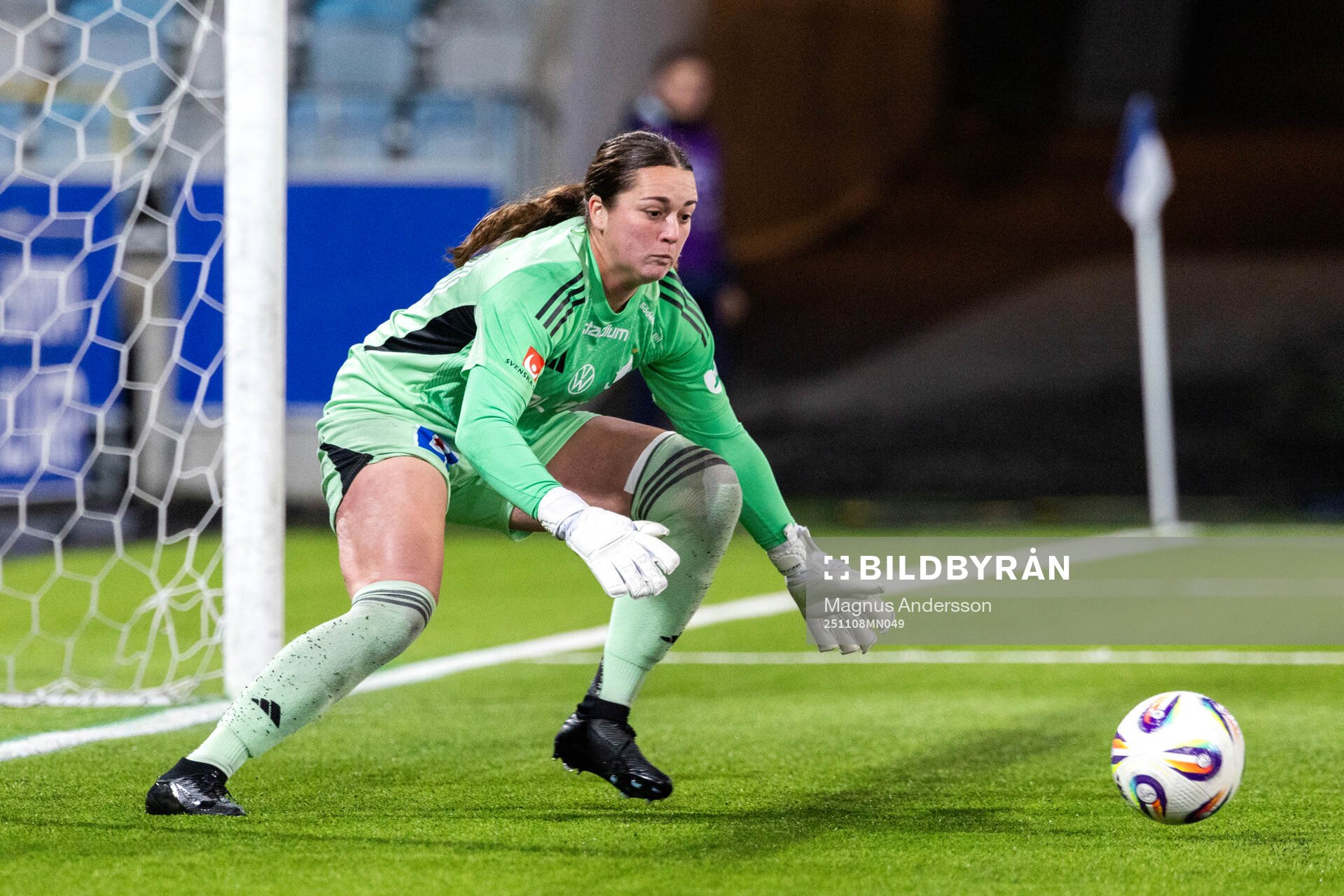 IFK Norrköpings målvakt Caroline Delisle
