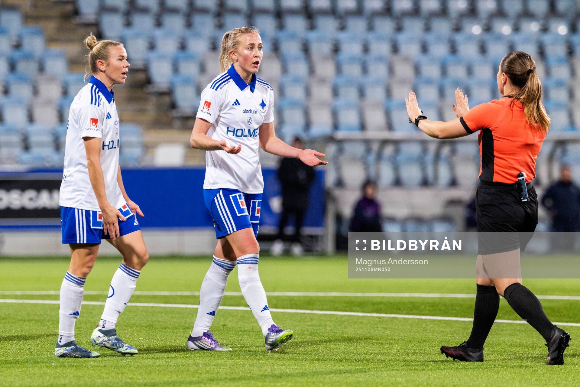 IFK Norrköpings Jessica Wik och Julia Karlernäs