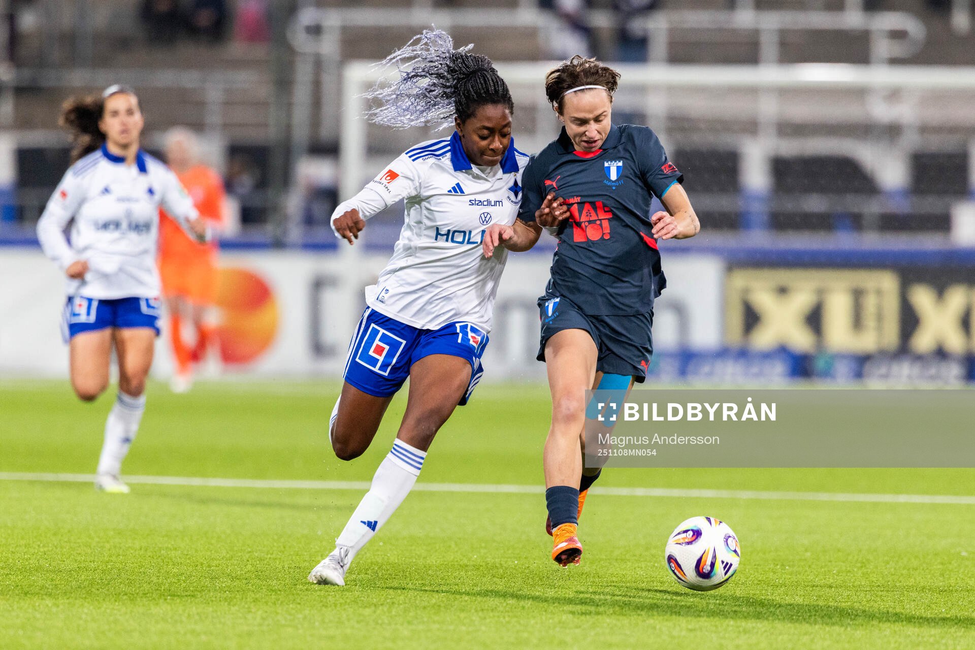 IFK Norrköpings Maya Aliyah Antoine och Malmö FFs Miljana