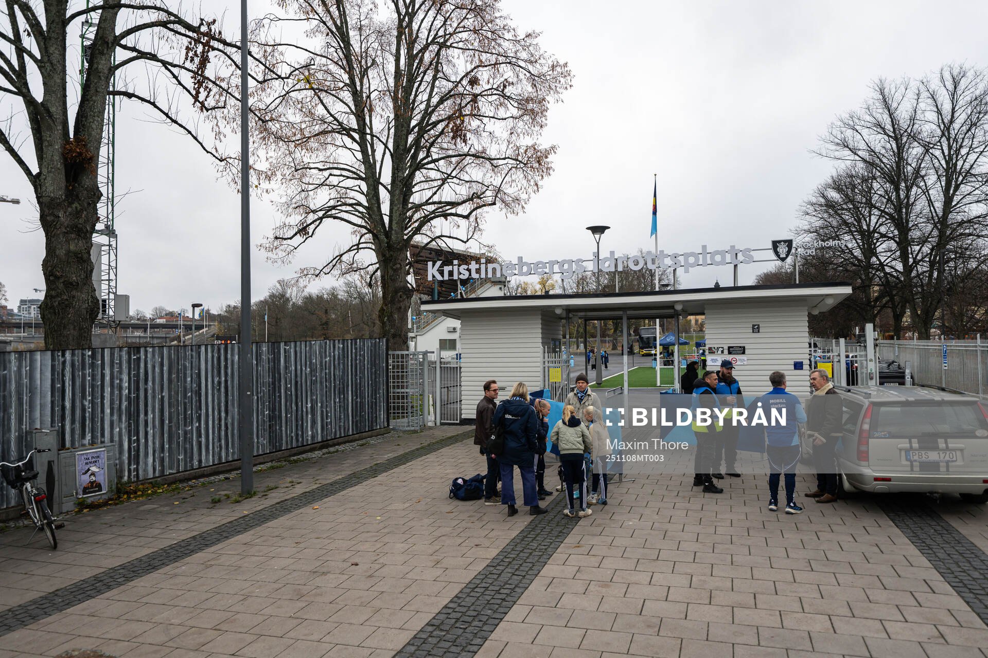Exteriör av Kristinebergs IP