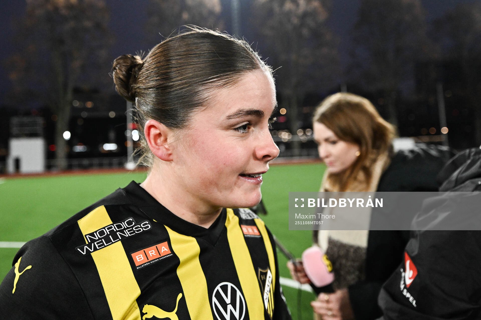 Häckens Hanna Wijk jublar