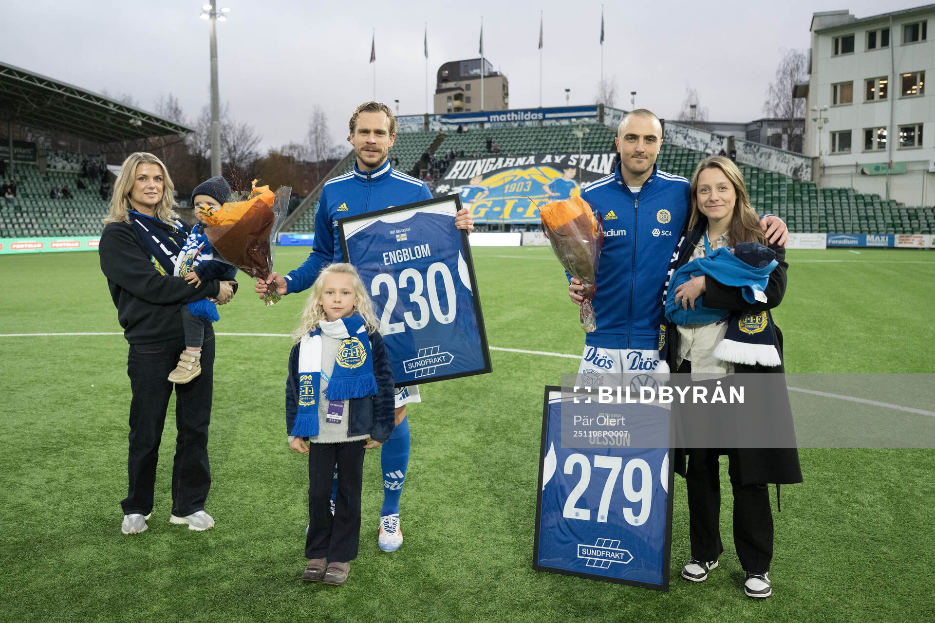 GIF Sundsvalls Pontus Engblom och Dennis Olsson hyllas