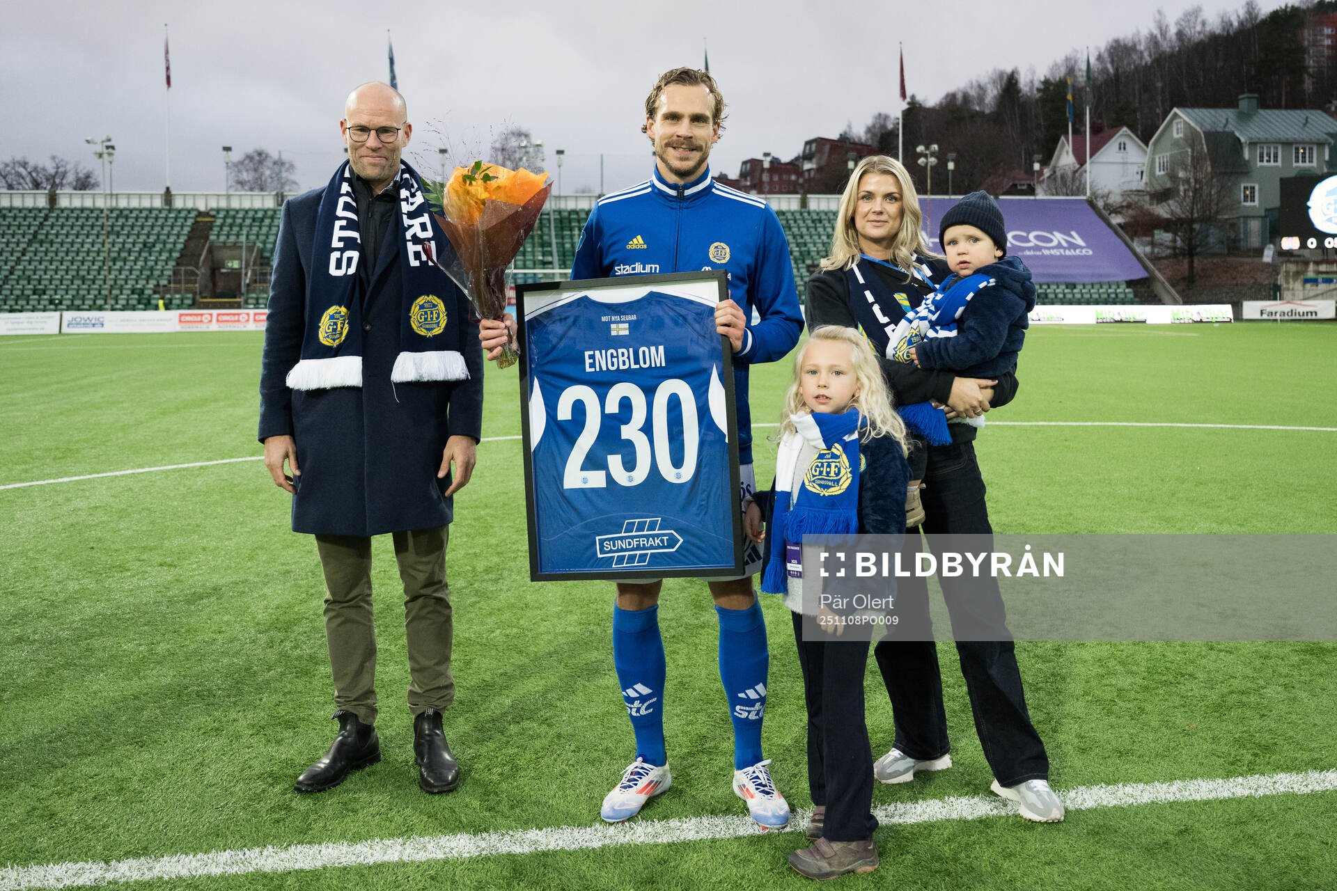 GIF Sundsvalls Pontus Engblom hyllas