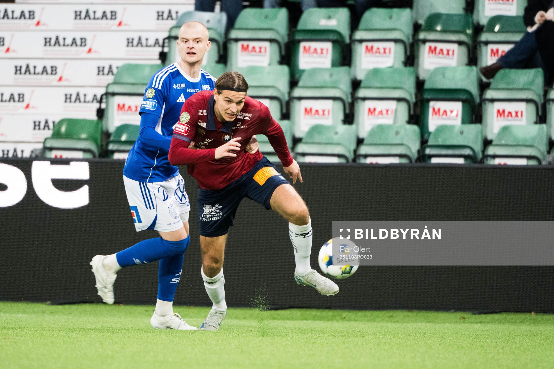 GIF Sundsvalls Lucas Forsberg och Örgrytes Noah