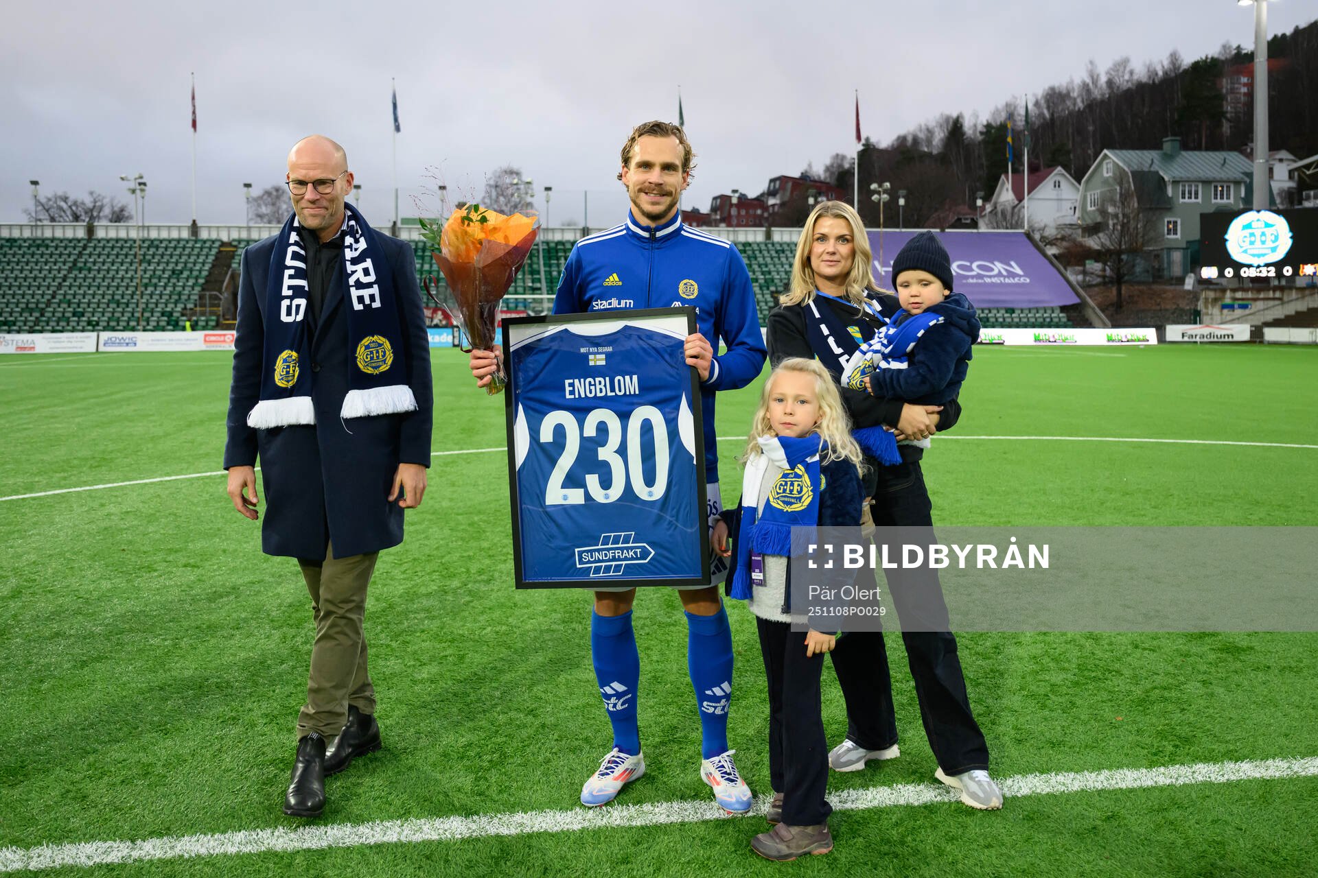 GIF Sundsvalls Pontus Engblom hyllas