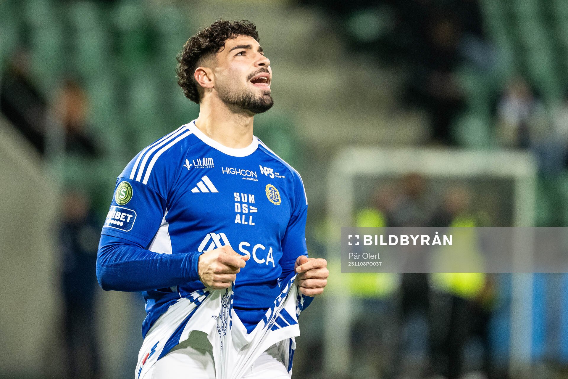 GIF Sundsvalls Carlos Martinez Ruiz deppar