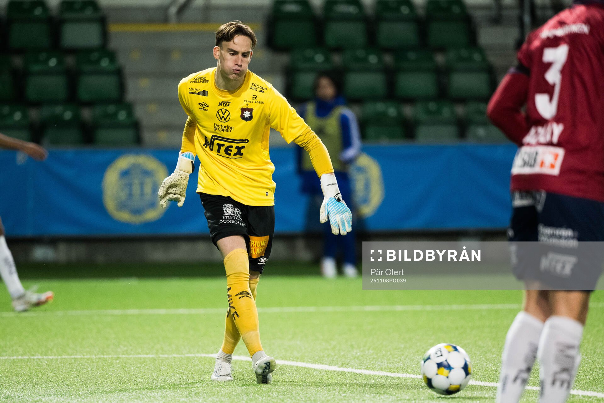 Örgrytes målvakt Hampus Gustafsson
