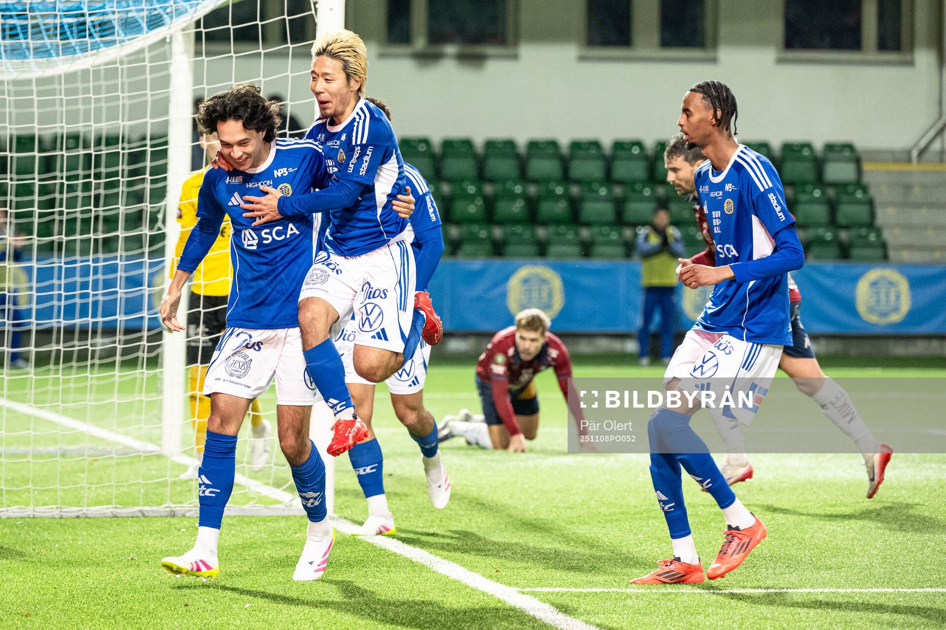 GIF Sundsvalls Monir Jelassi jublar