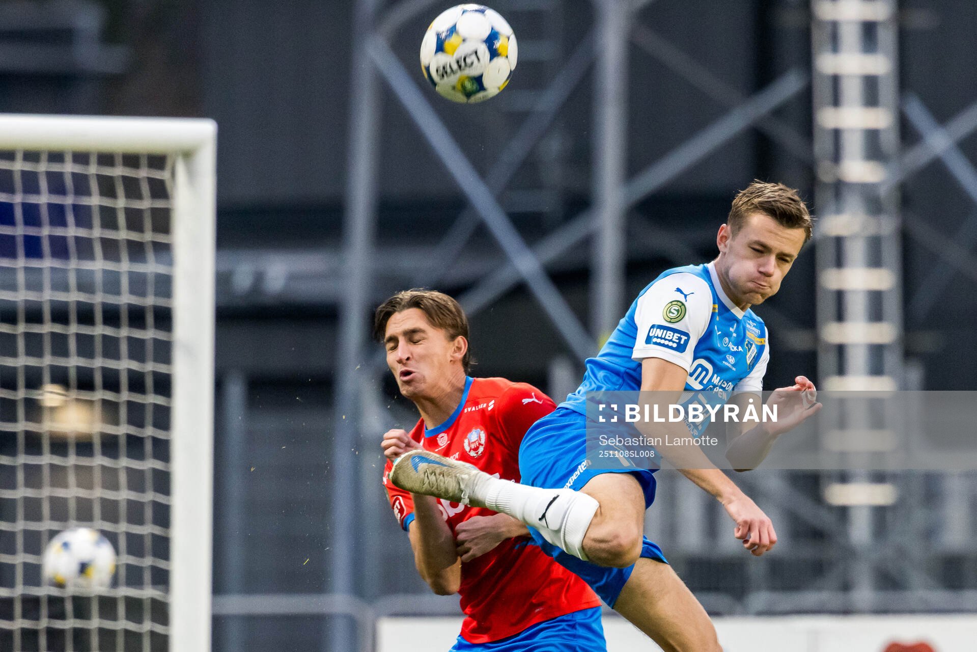 Helsingborgs Wilhelm Nilsson och Oddevolds Gustav Forssell
