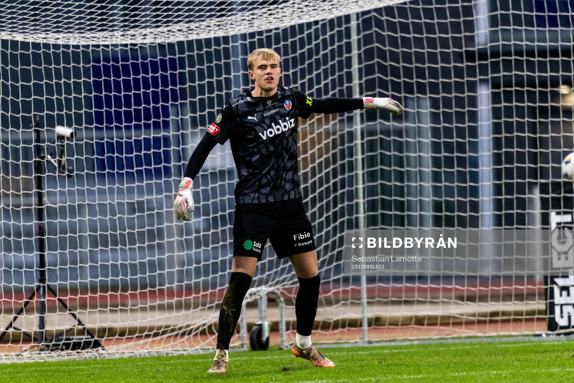 Helsingborgs målvakt Emil Rådahl