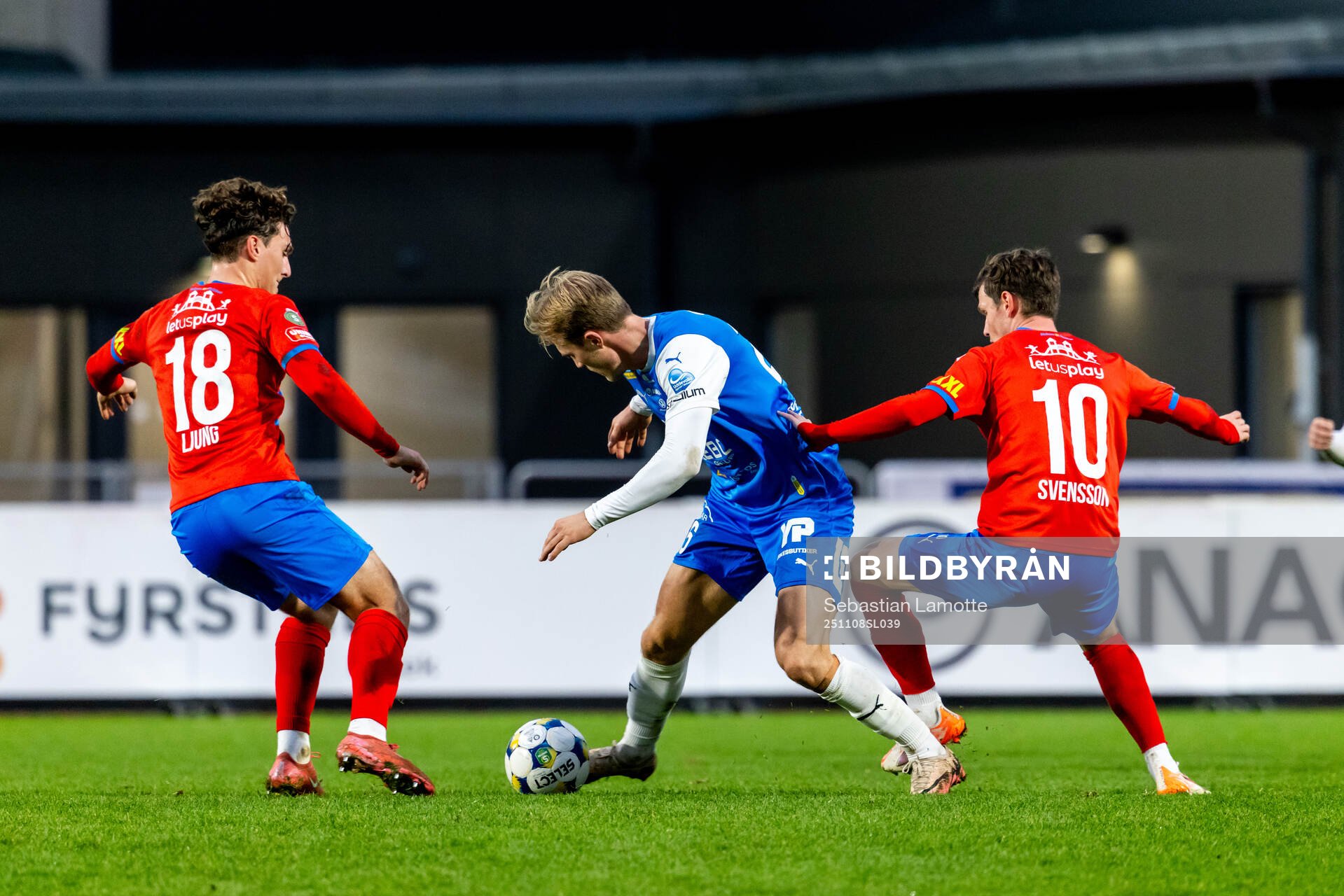 Helsingborgs Casper Ljung Hofvendahl och Max Svensson samt