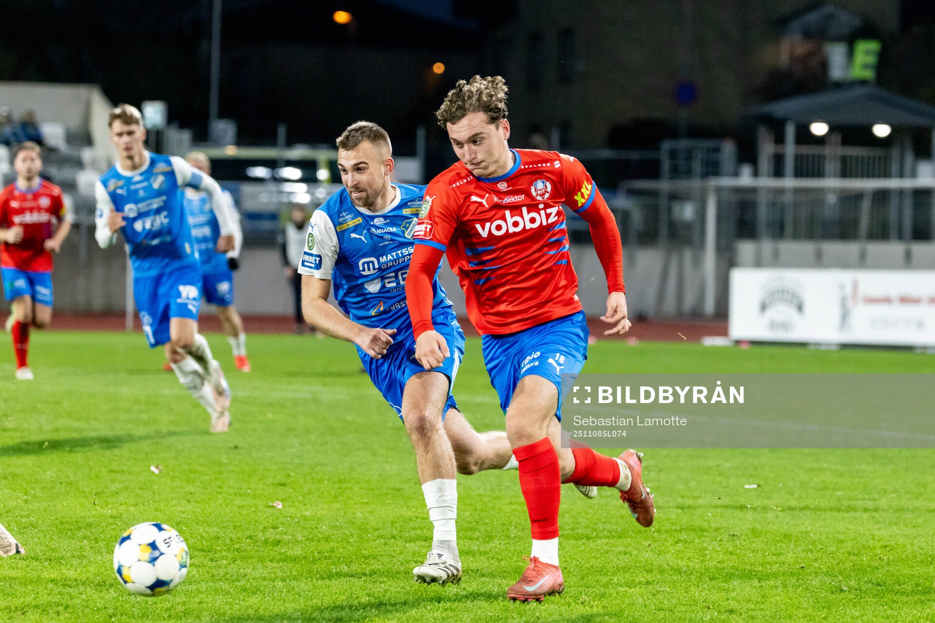 Helsingborgs Casper Ljung Hofvendahl och Oddevolds Jesper