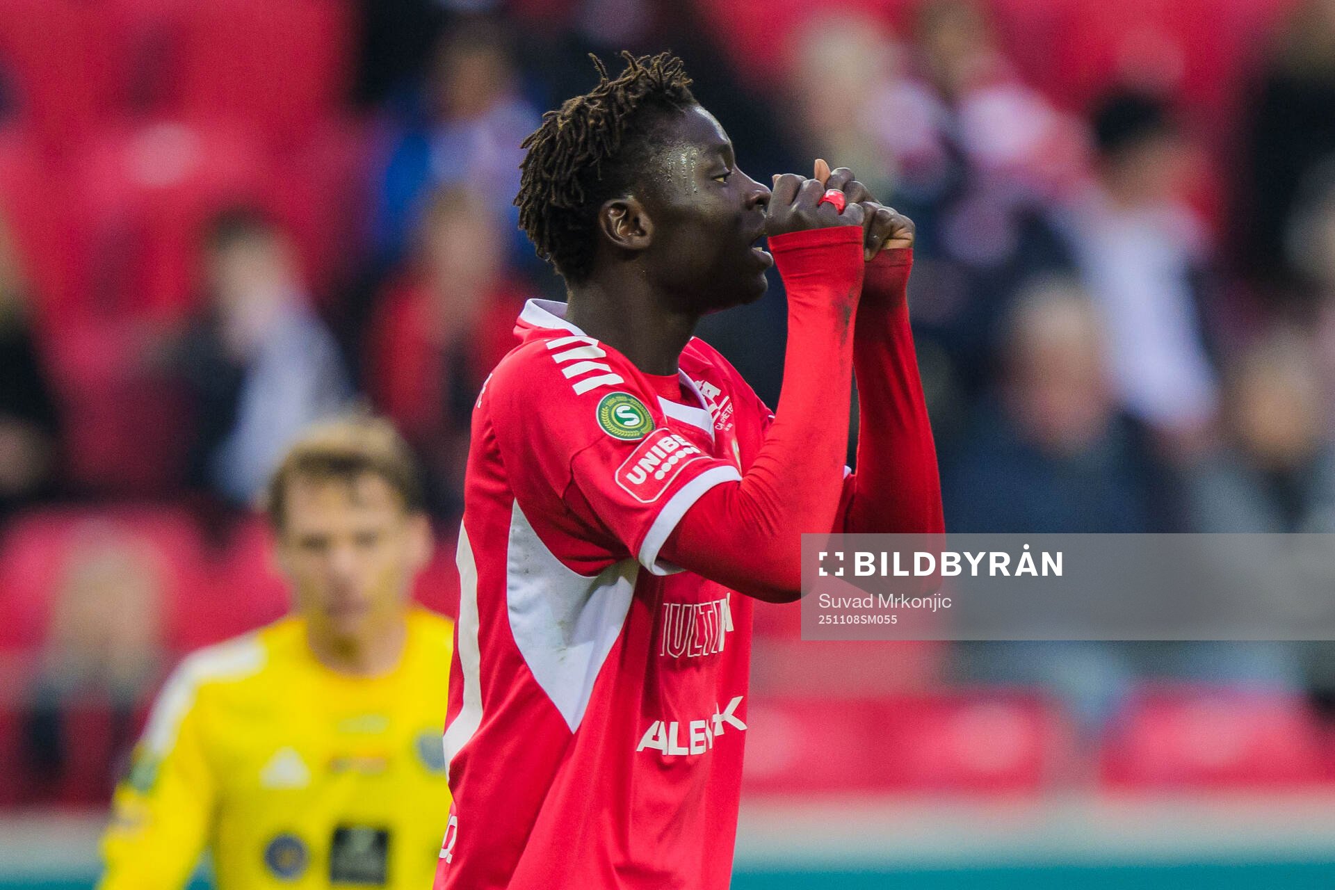 Kalmars Gibril Sosseh deppar