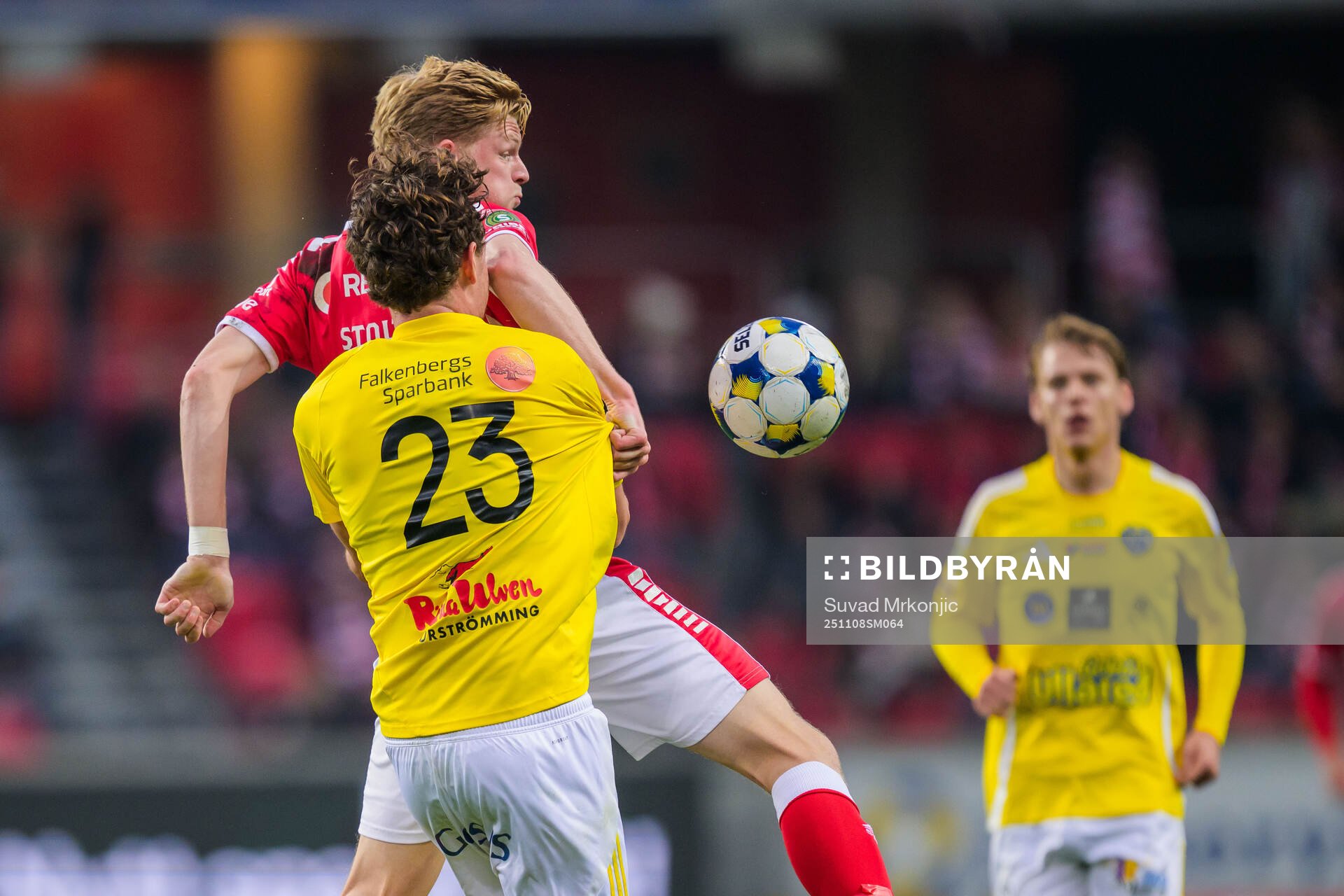 Falkenbergs Alexander Salo och Kalmars Malcolm Stolt