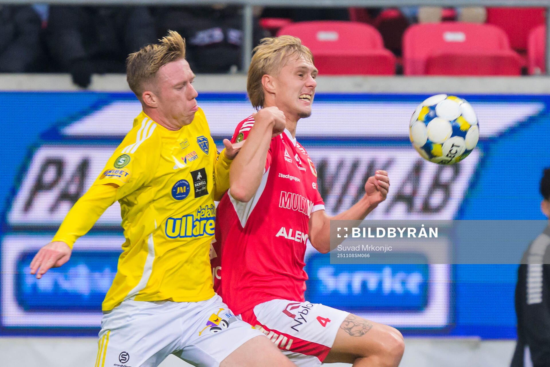 Falkenbergs Gabriel Johansson och Kalmars Rony Jansson