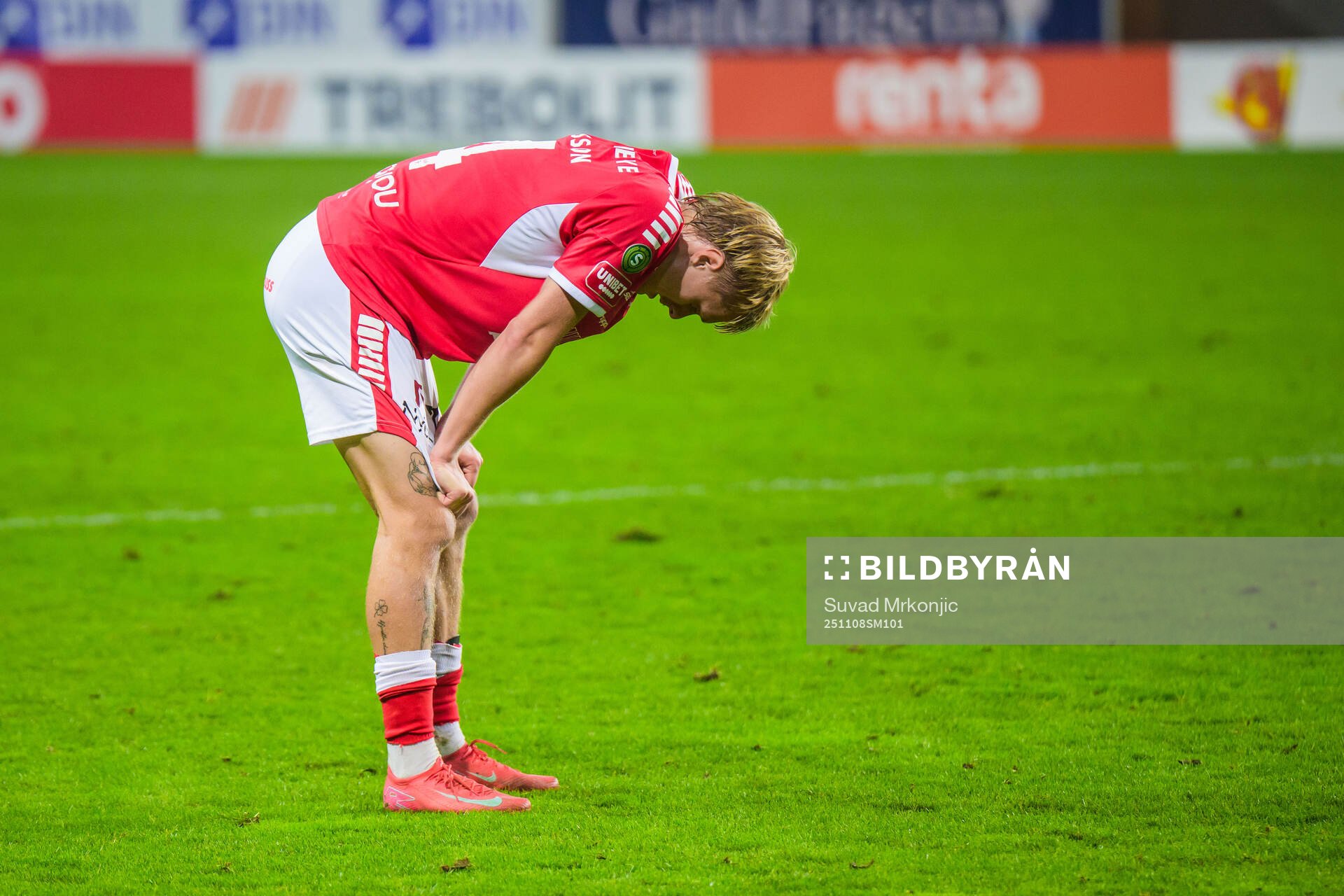 Kalmars Rony Jansson deppar