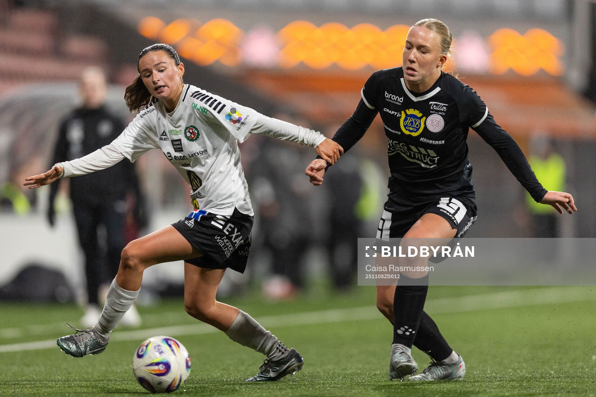 Örebro SKs Aimee Louise Anderson och IK Uppsalas Thindra