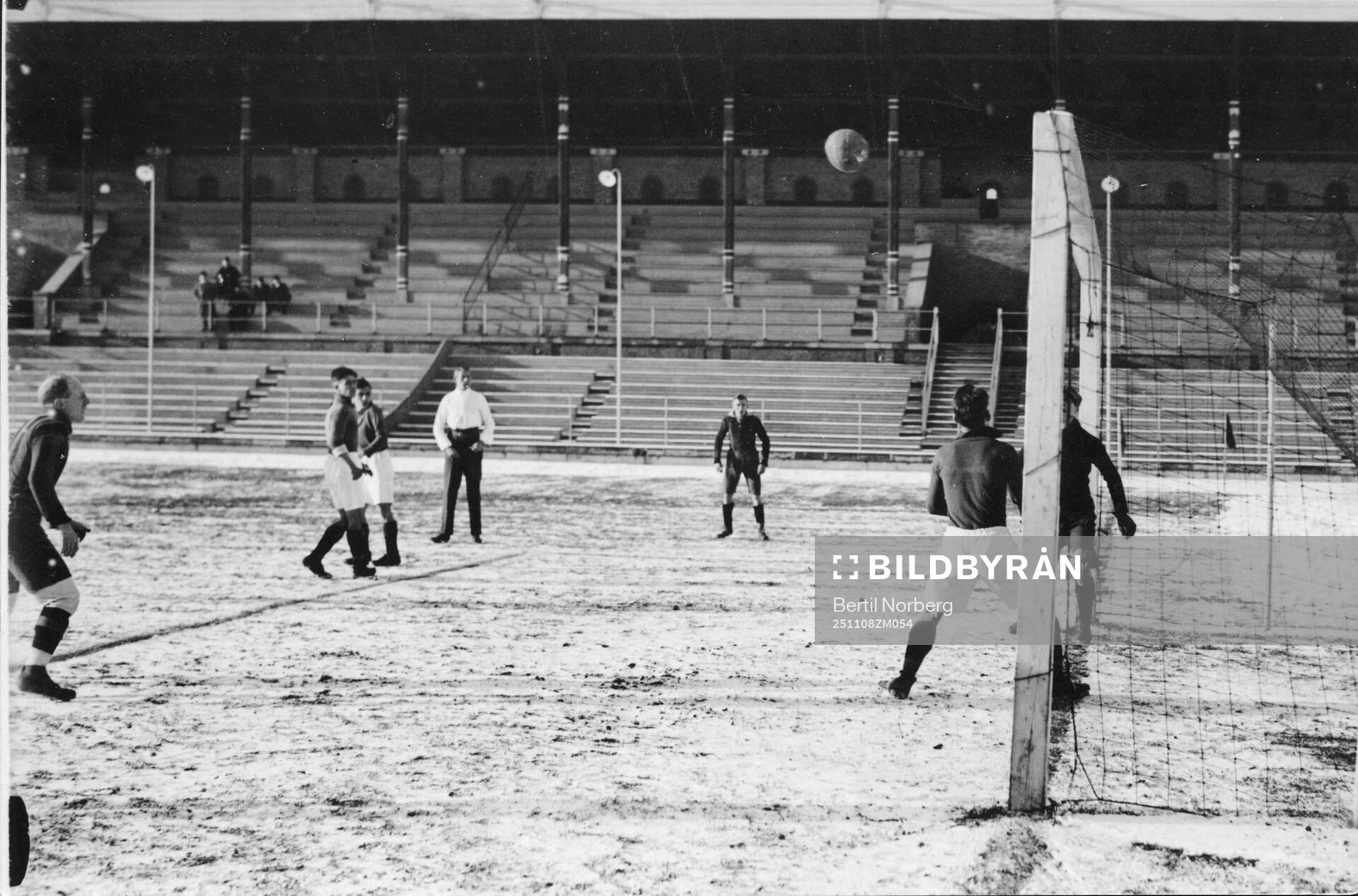 Fotboll, Hammarby - Reymersholm, 8 november 1925