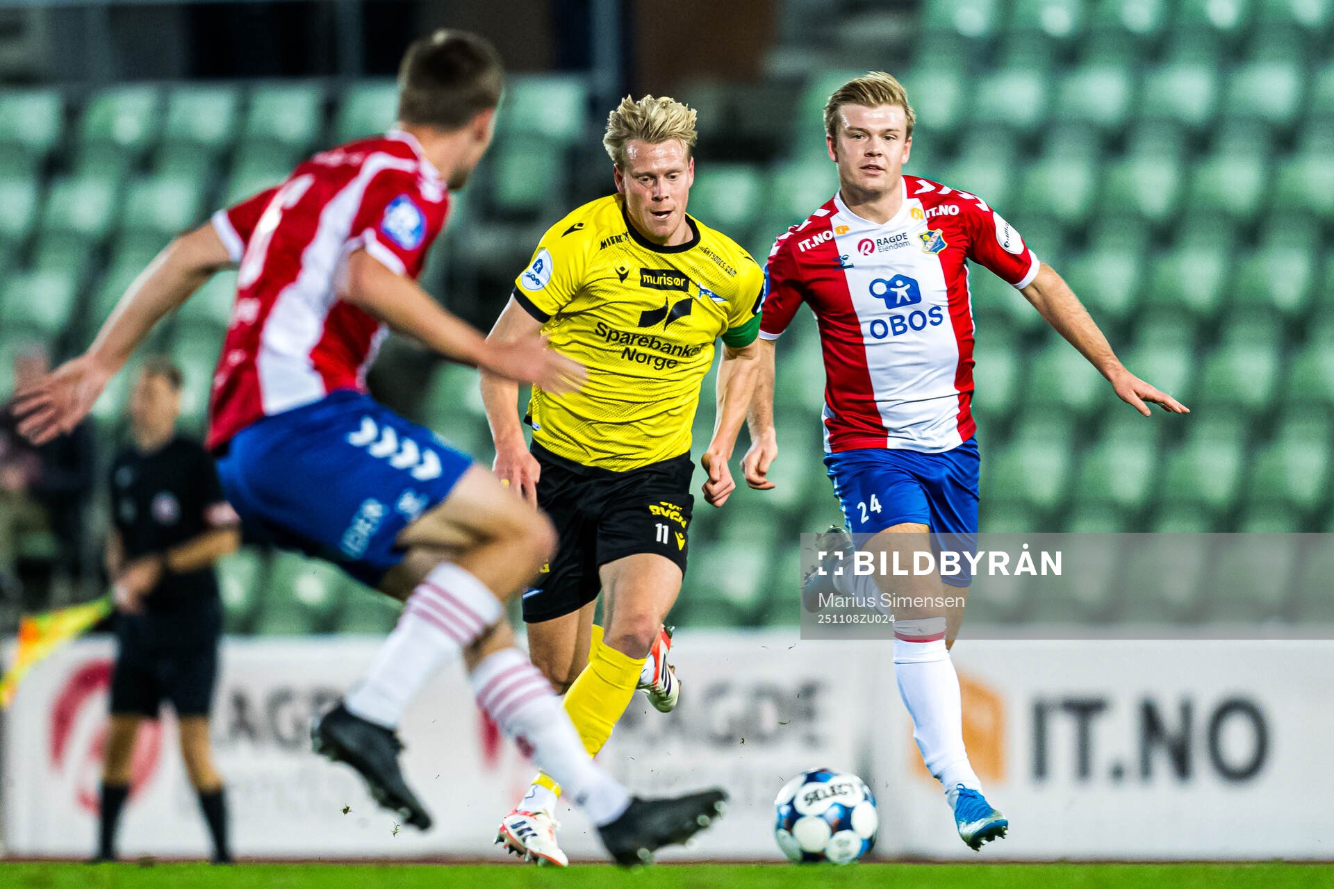 Eirik Wilberg Schulze of Start and Didrik Bjørnstad