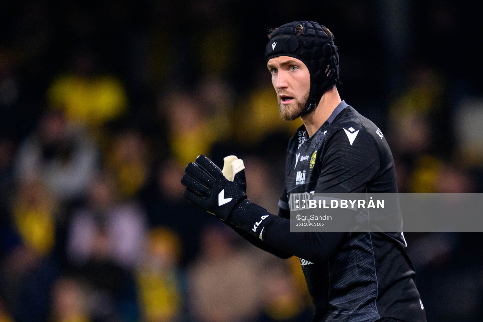 Mjällbys målvakt Noel Törnqvist