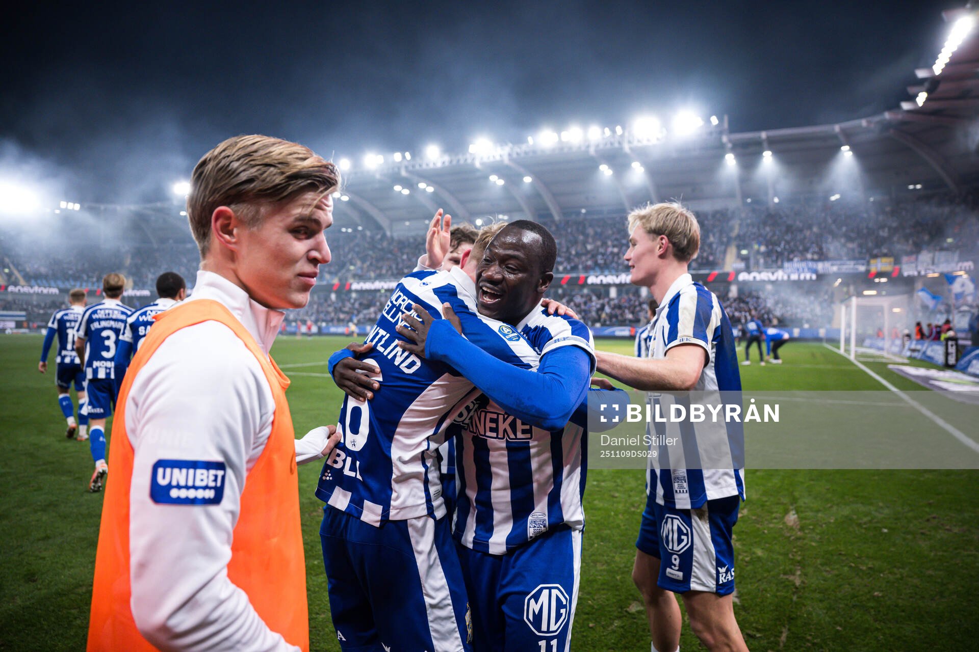 IFK Göteborgs Saidou Alioum Moubarak jublar