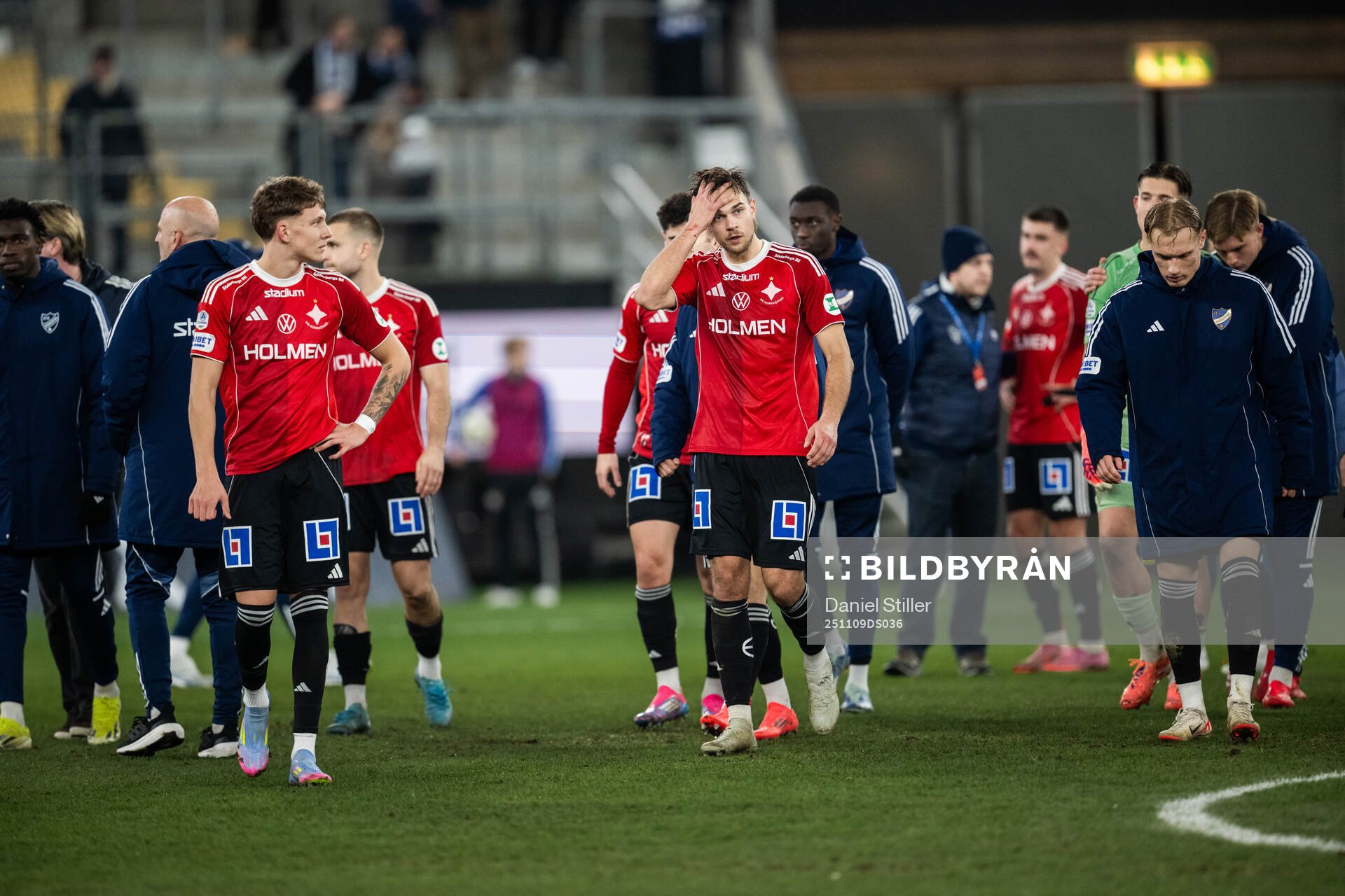 IFK Norrköpings spelare deppar