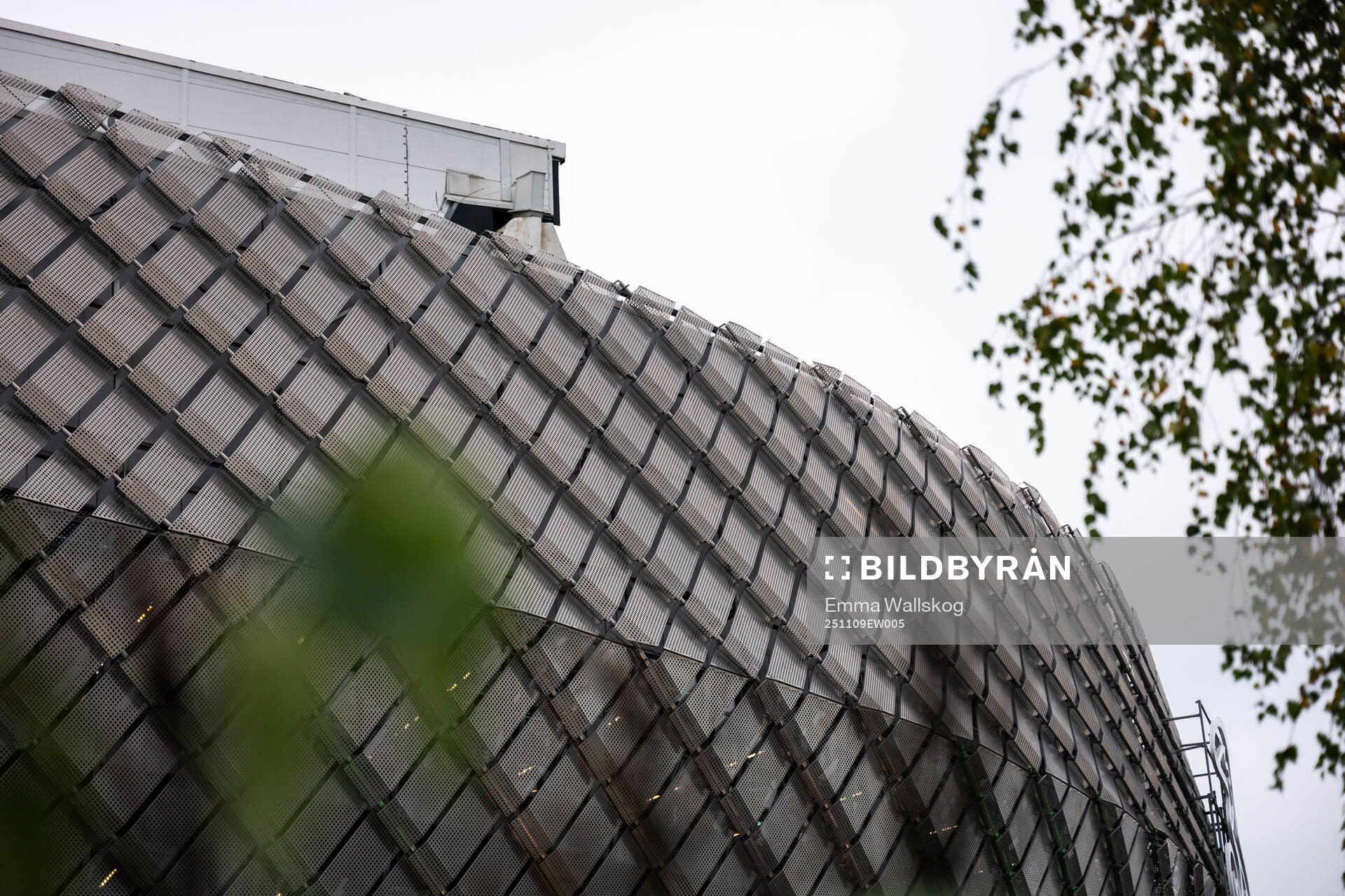 Exteriör vy över 3Arena