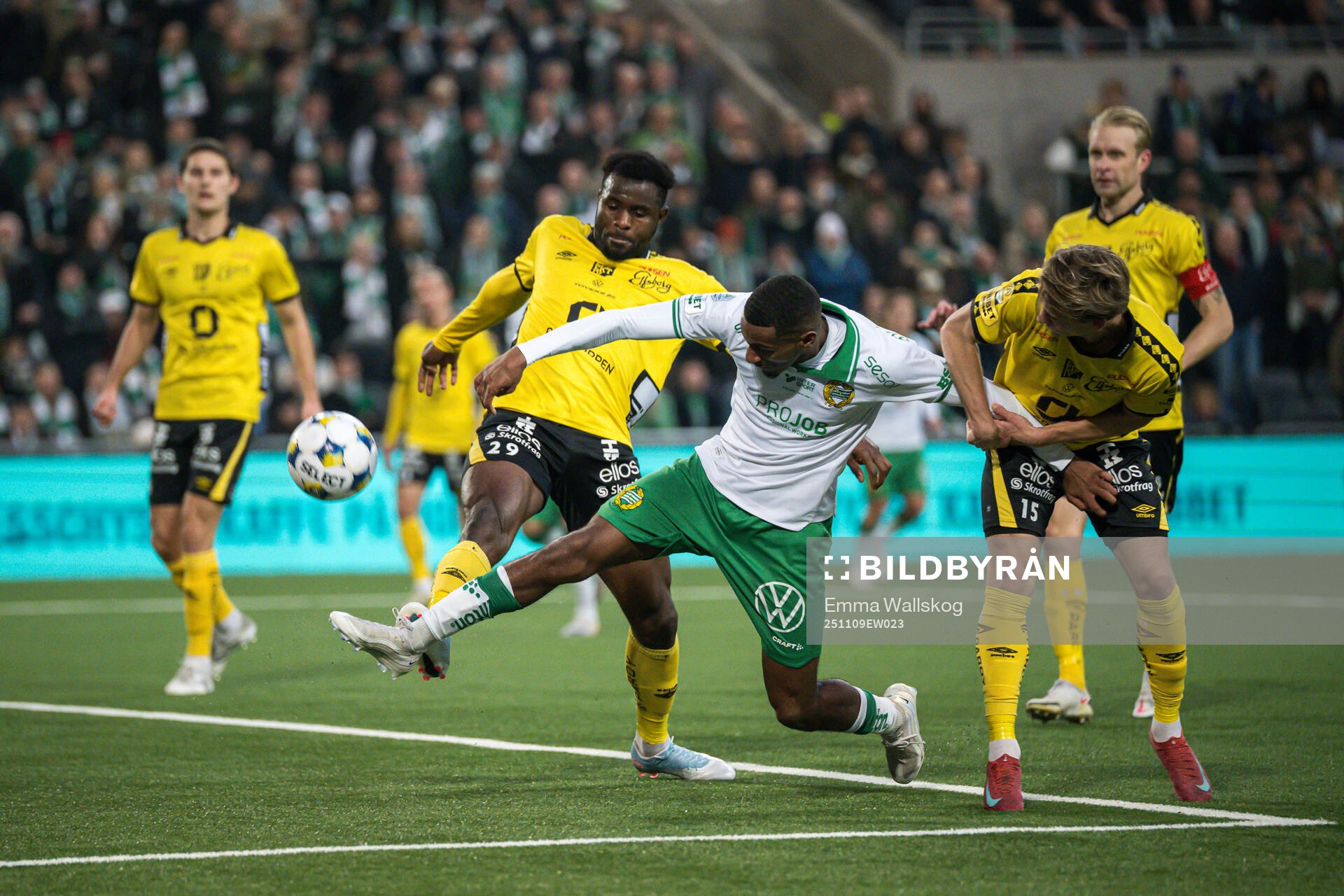 Hammarbys Paulos Abraham, Elfsborgs Ibrahim Buhari och