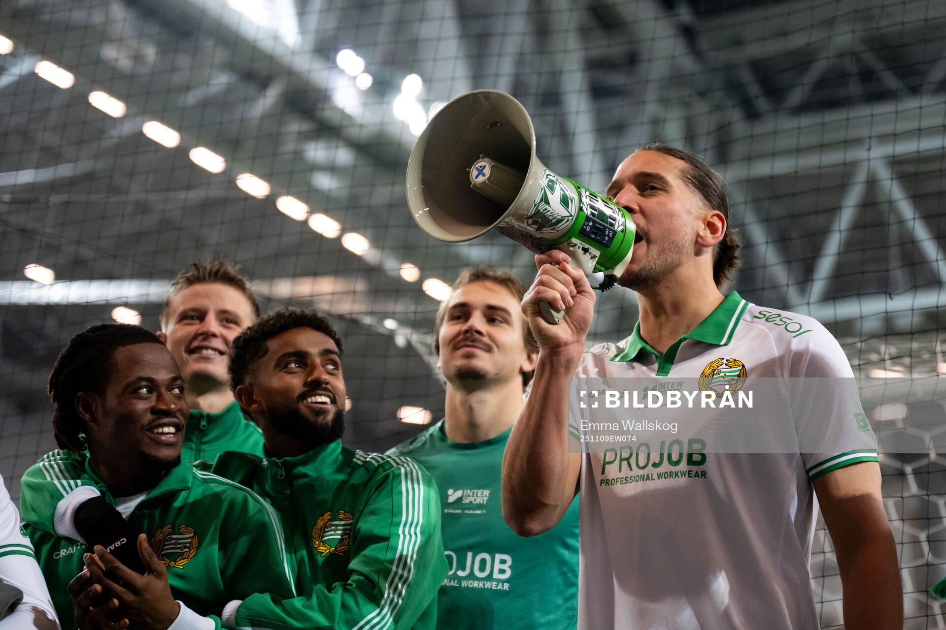 Hammarbys Nikola Vasic jublar