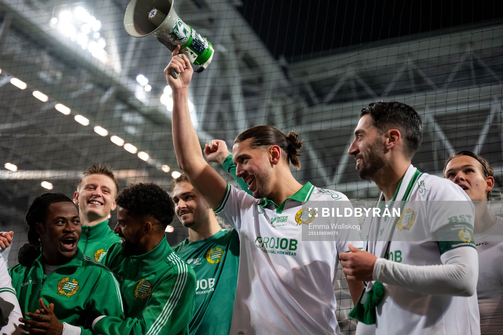 Hammarbys Nikola Vasic jublar
