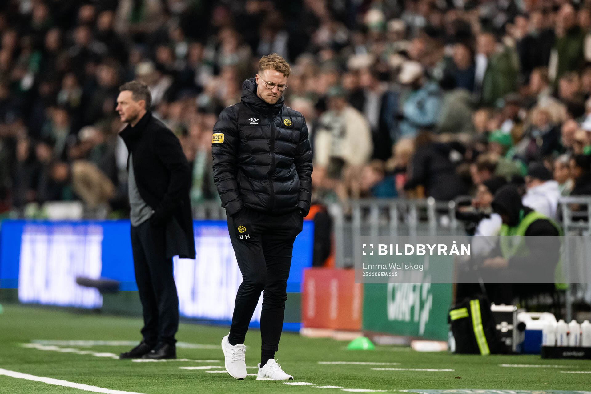 Elfsborgs tränare Oscar Hiljemark deppar