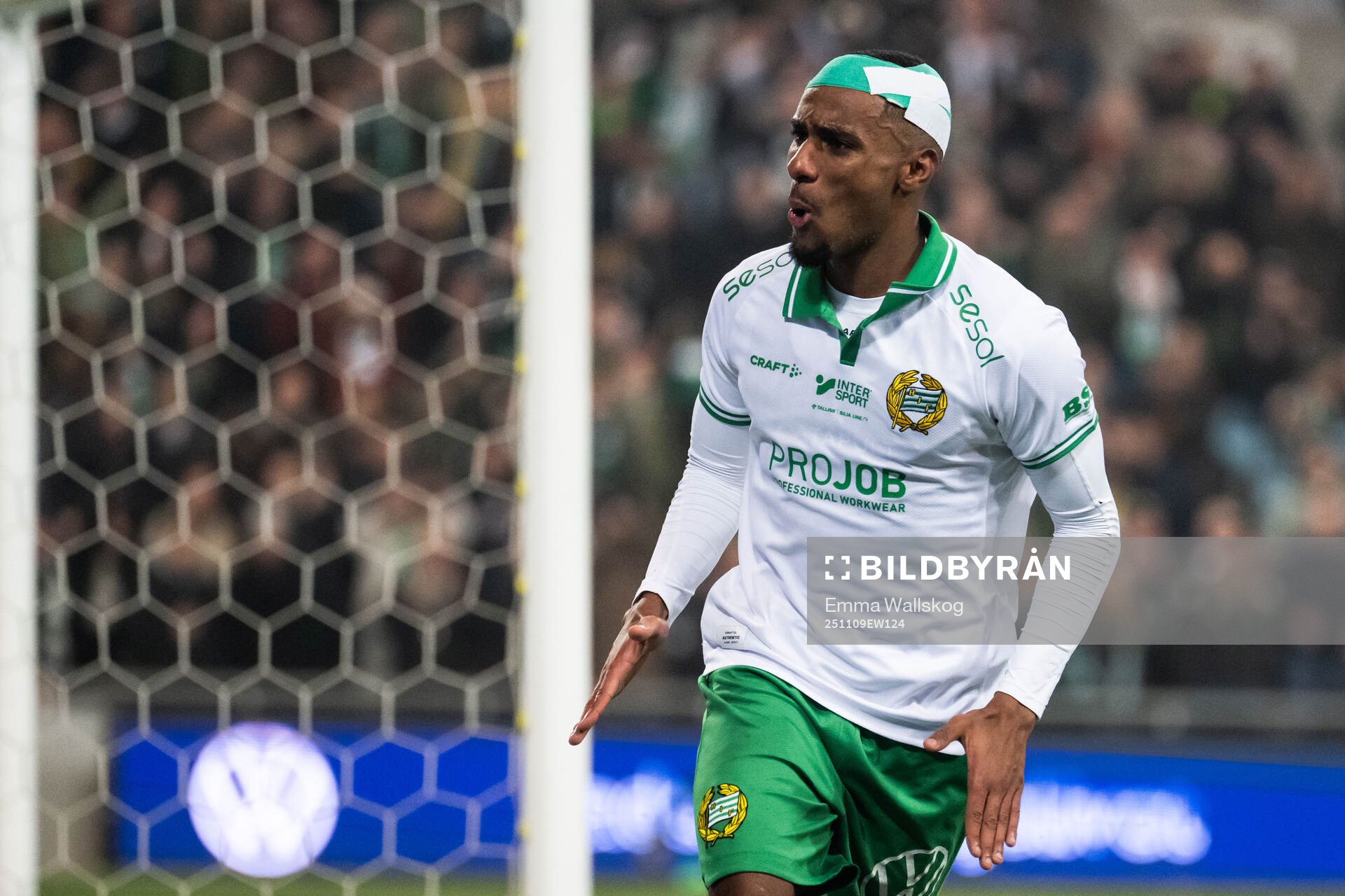 Hammarbys Paulos Abraham jublar