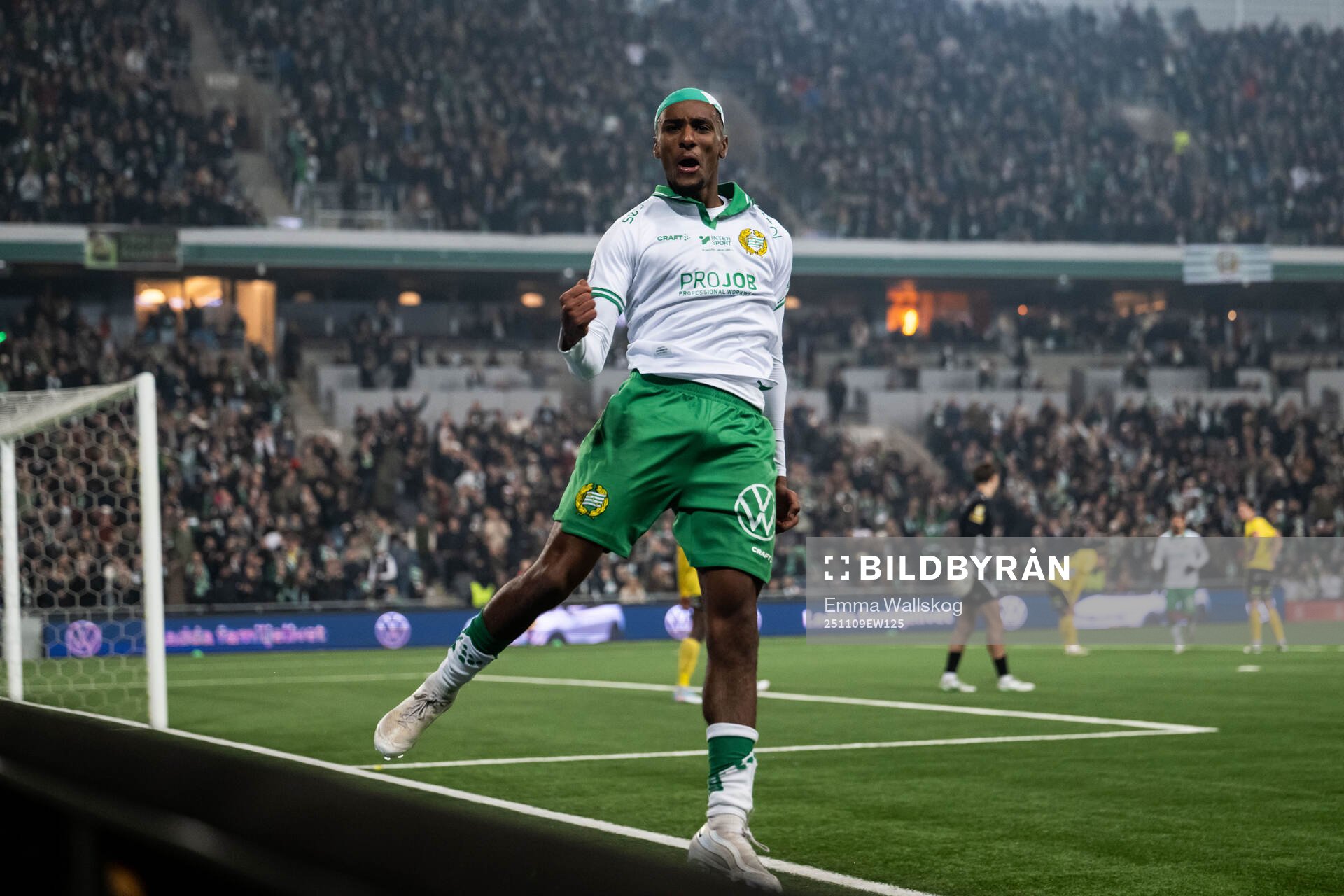 Hammarbys Paulos Abraham jublar
