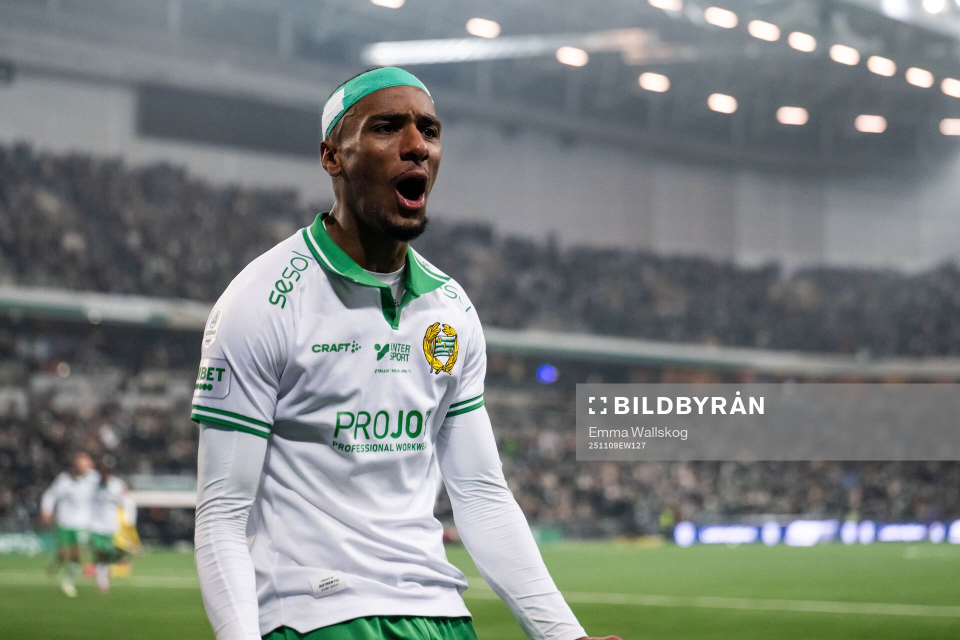 Hammarbys Paulos Abraham jublar