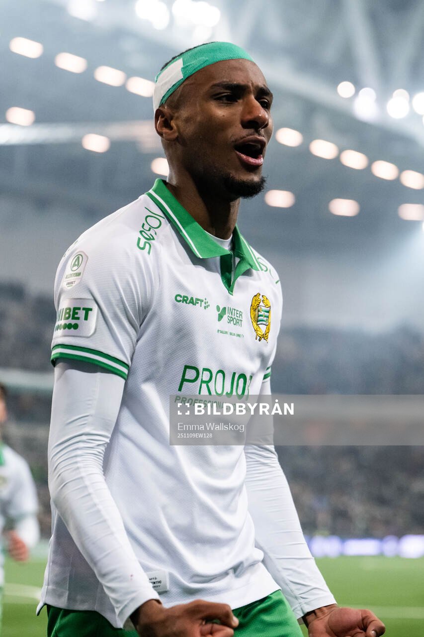 Hammarbys Paulos Abraham jublar