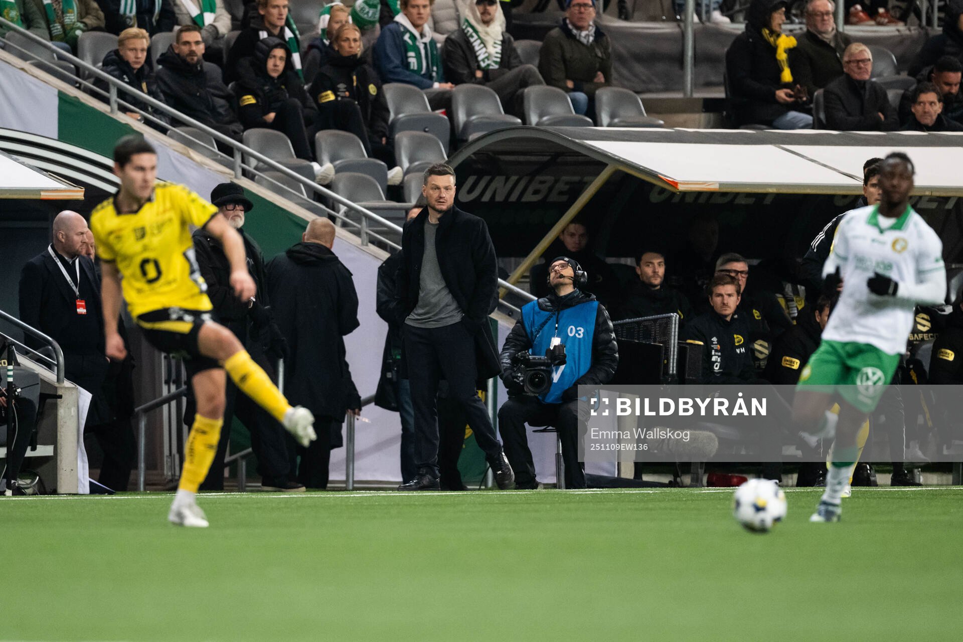 Hammarbys tränare Kim Hellberg