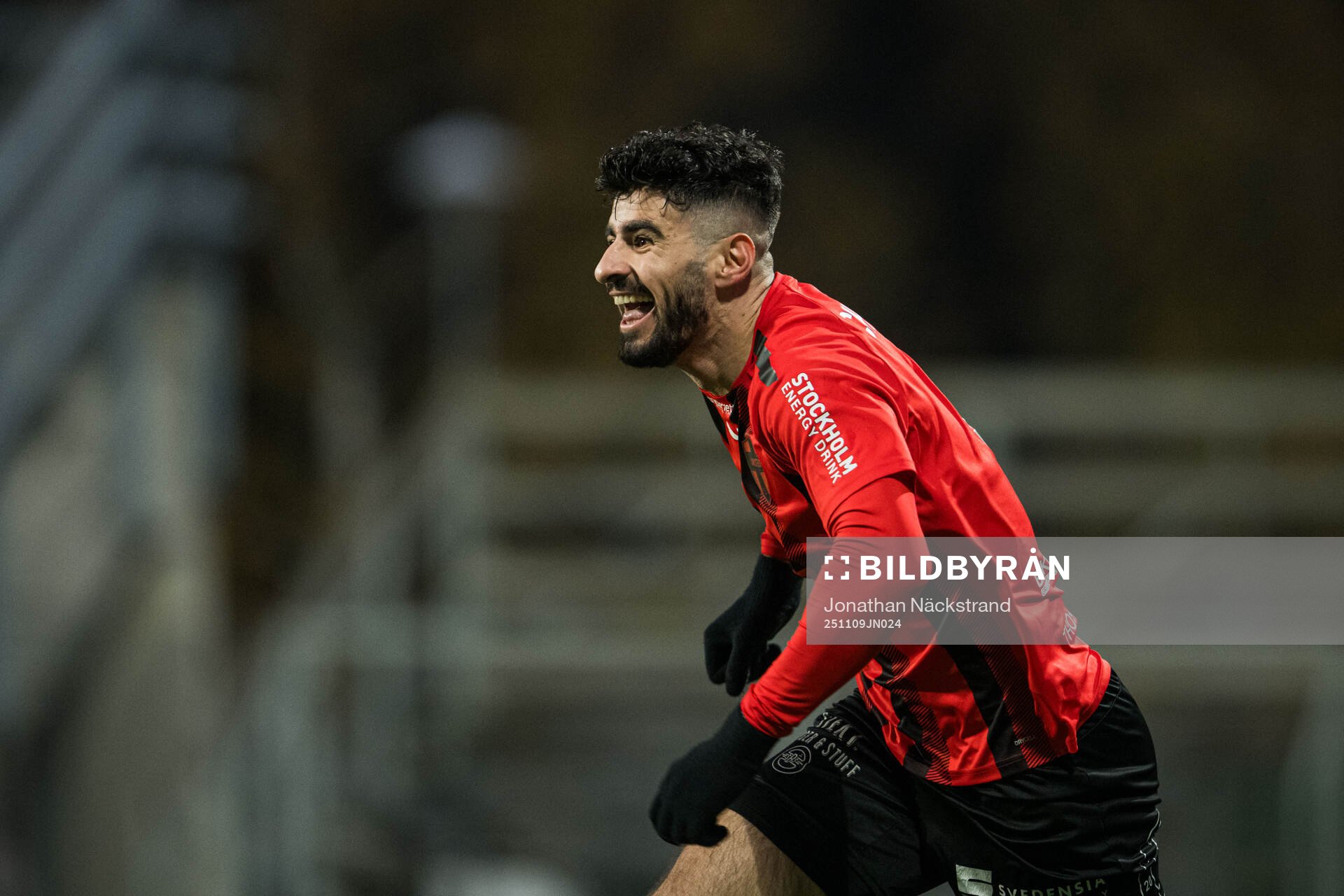 Nordic United FCs Shergo Shhab jublar
