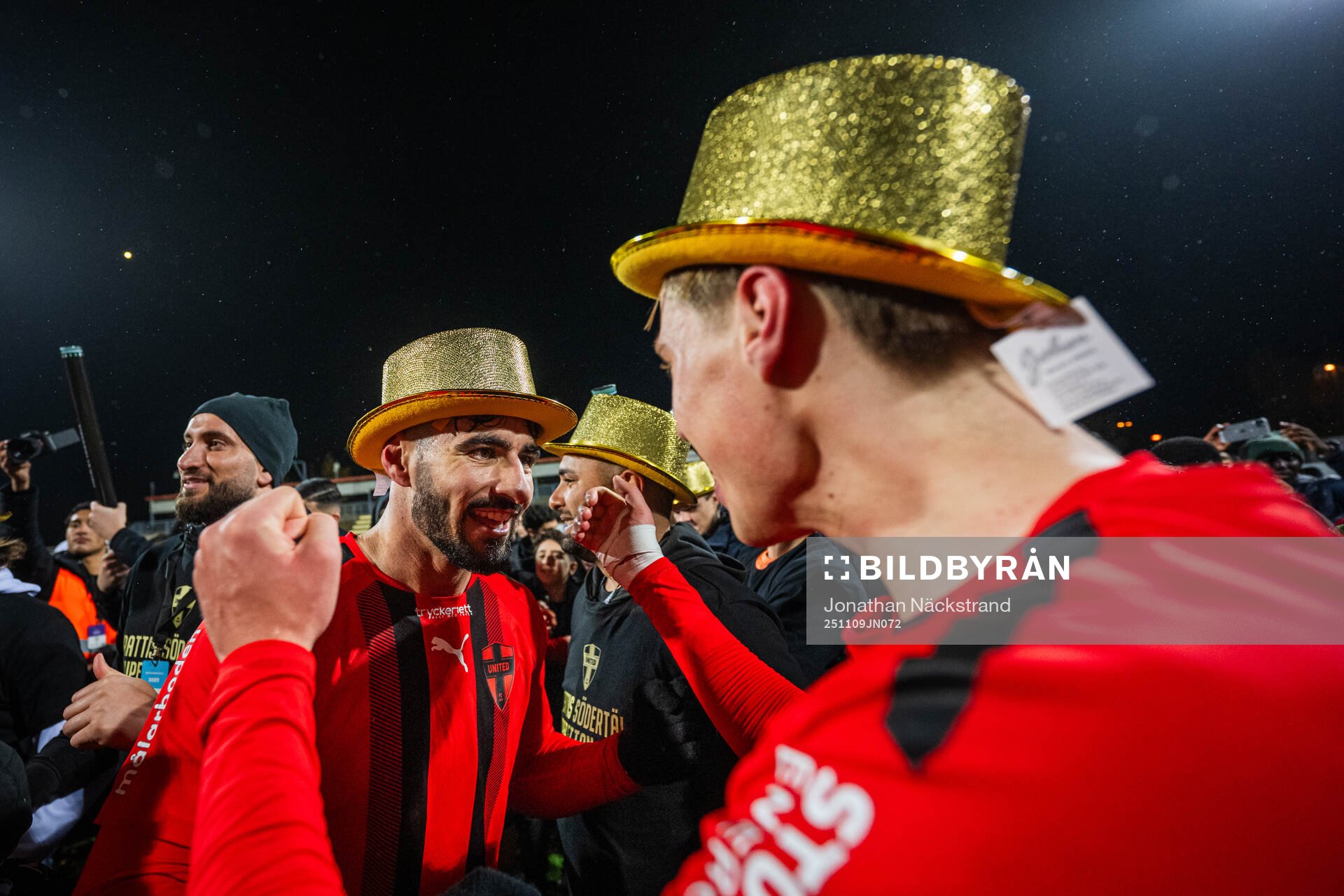 Nordic United FCs Shergo Shhab jublar