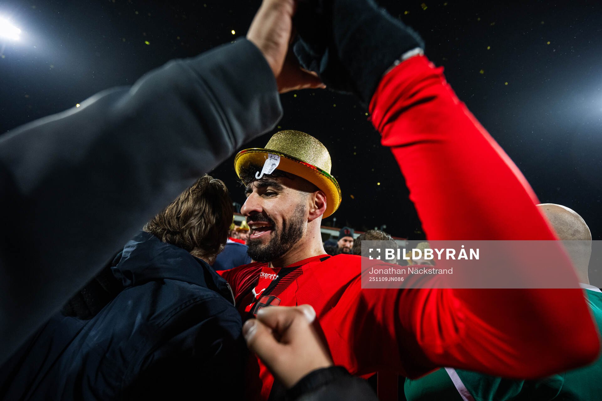 Nordic United FCs Shergo Shhab jublar