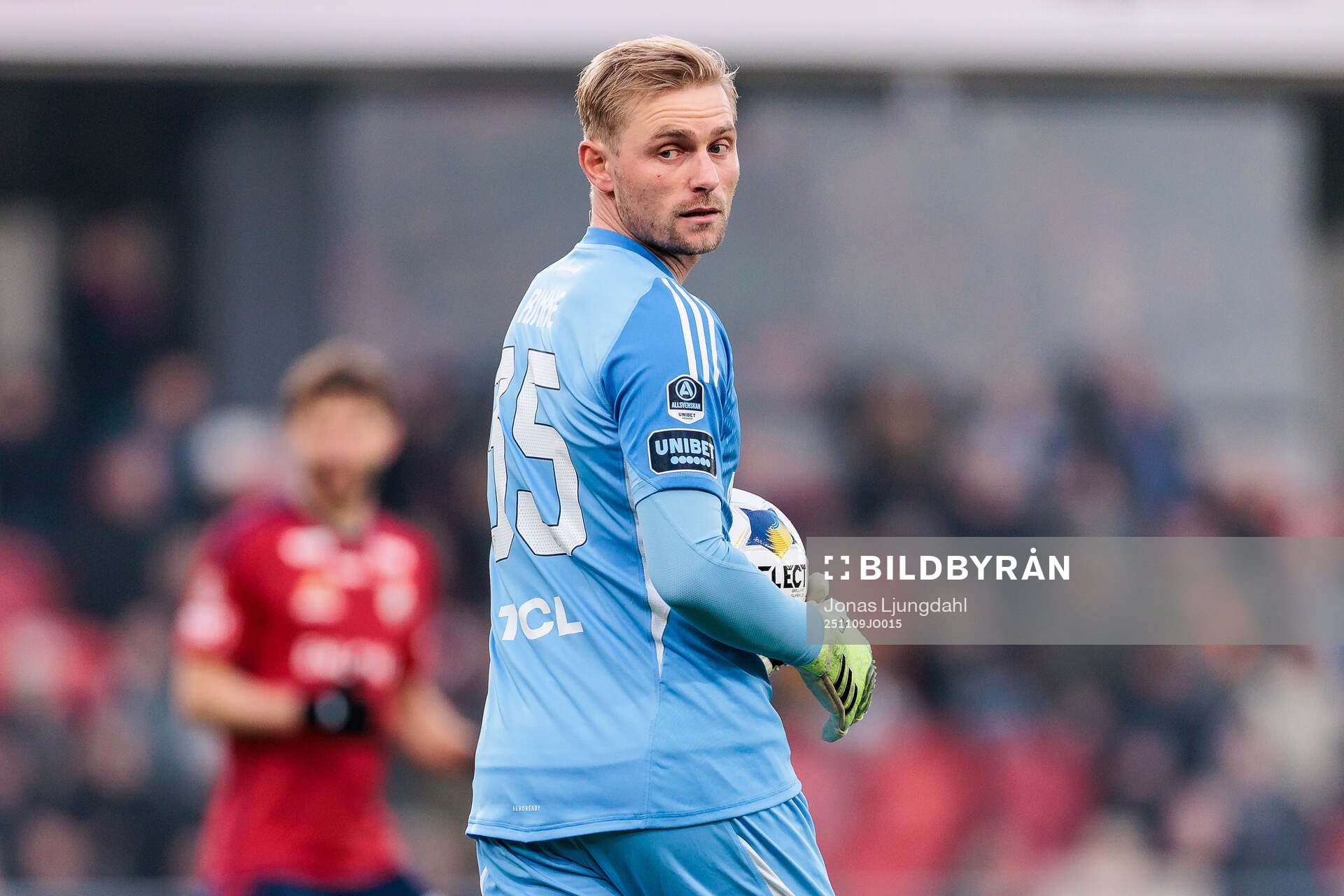 Djurgårdens målvakt Jacob Rinne