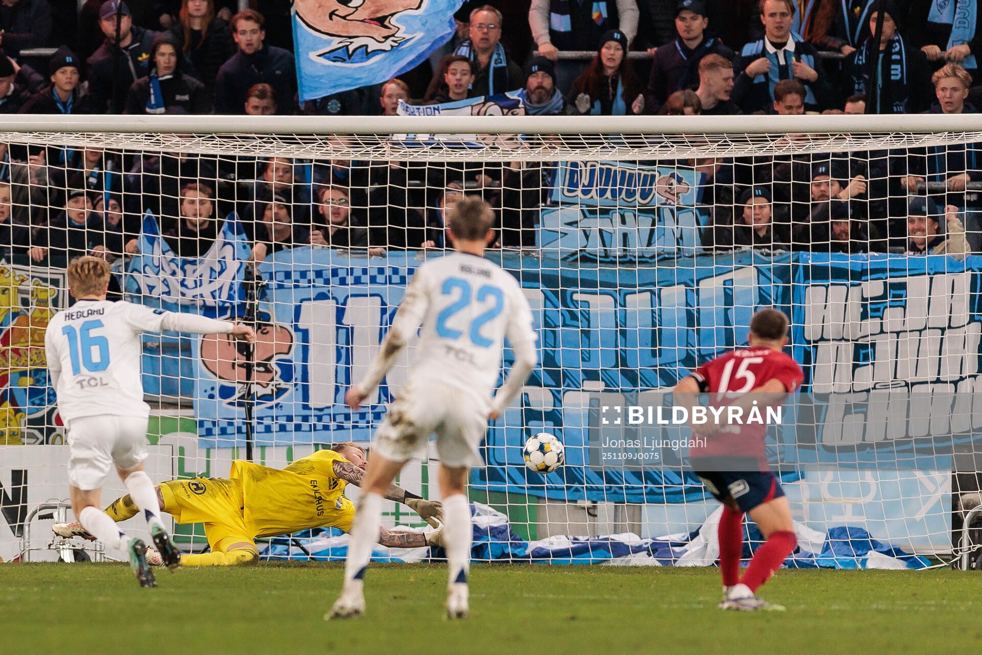 Djurgårdens Patric Åslund gör mål 1-2
