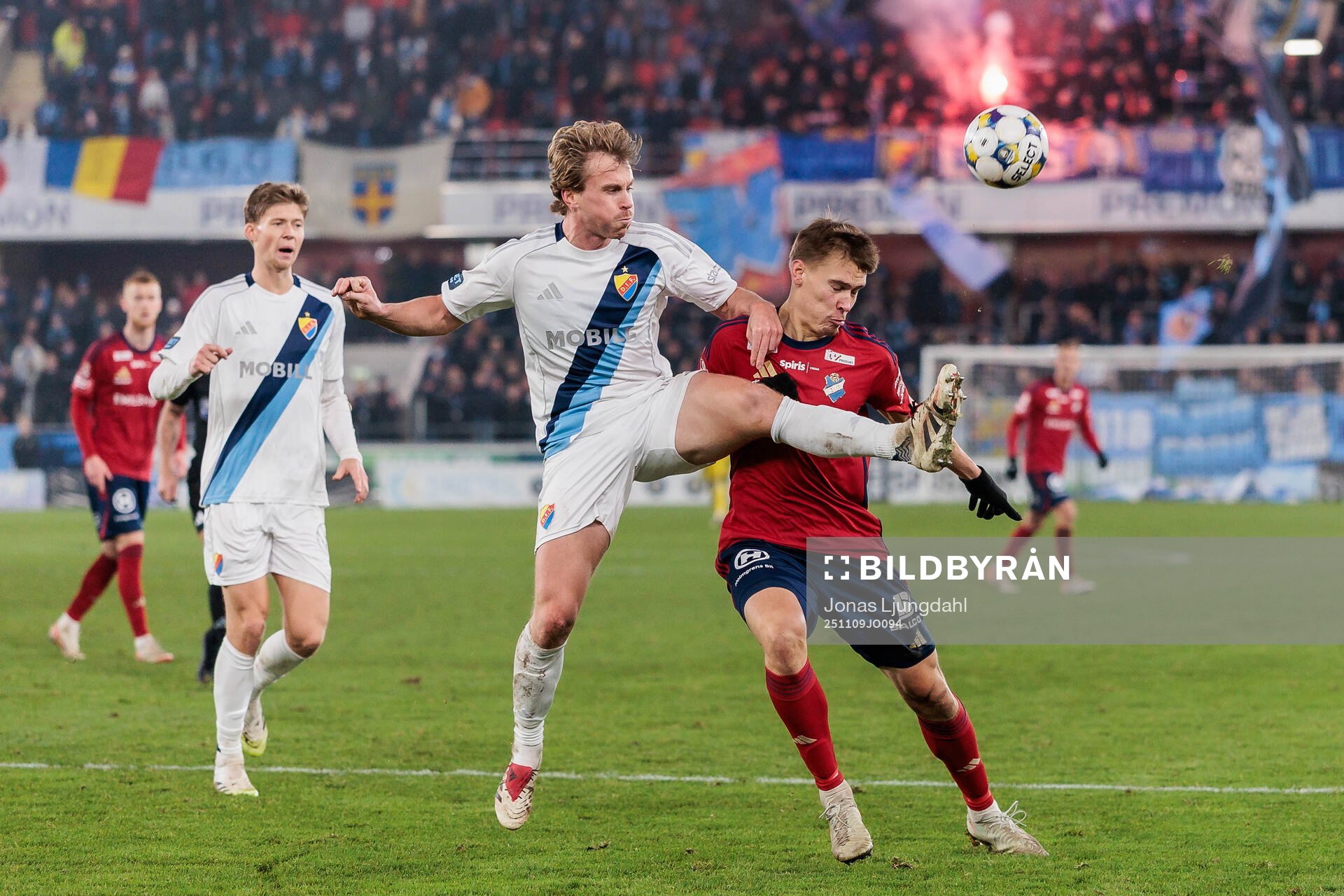 Djurgårdens Rasmus Schuller Östers Matias Tamminen