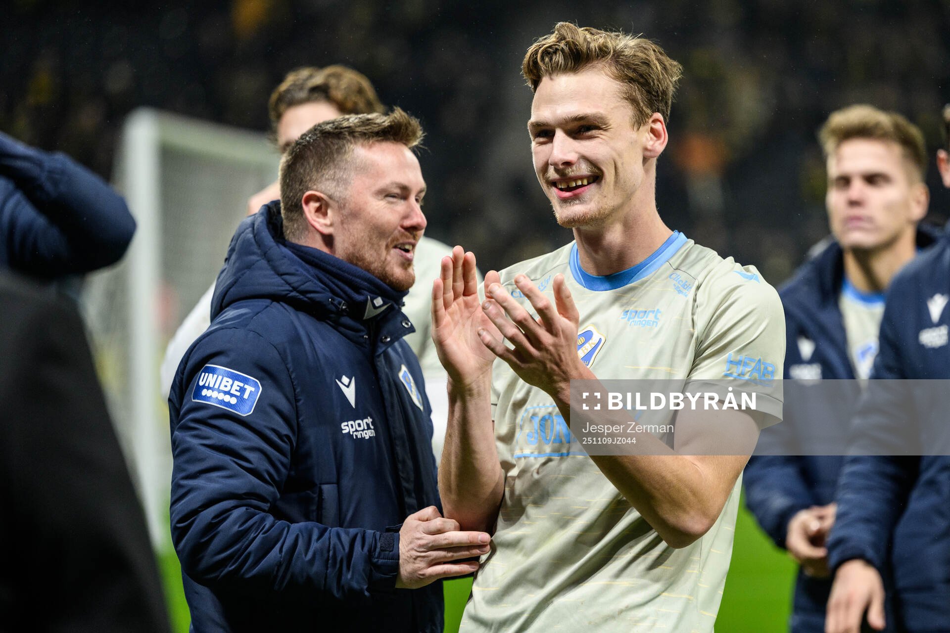 Halmstads Villiam Granath jublar