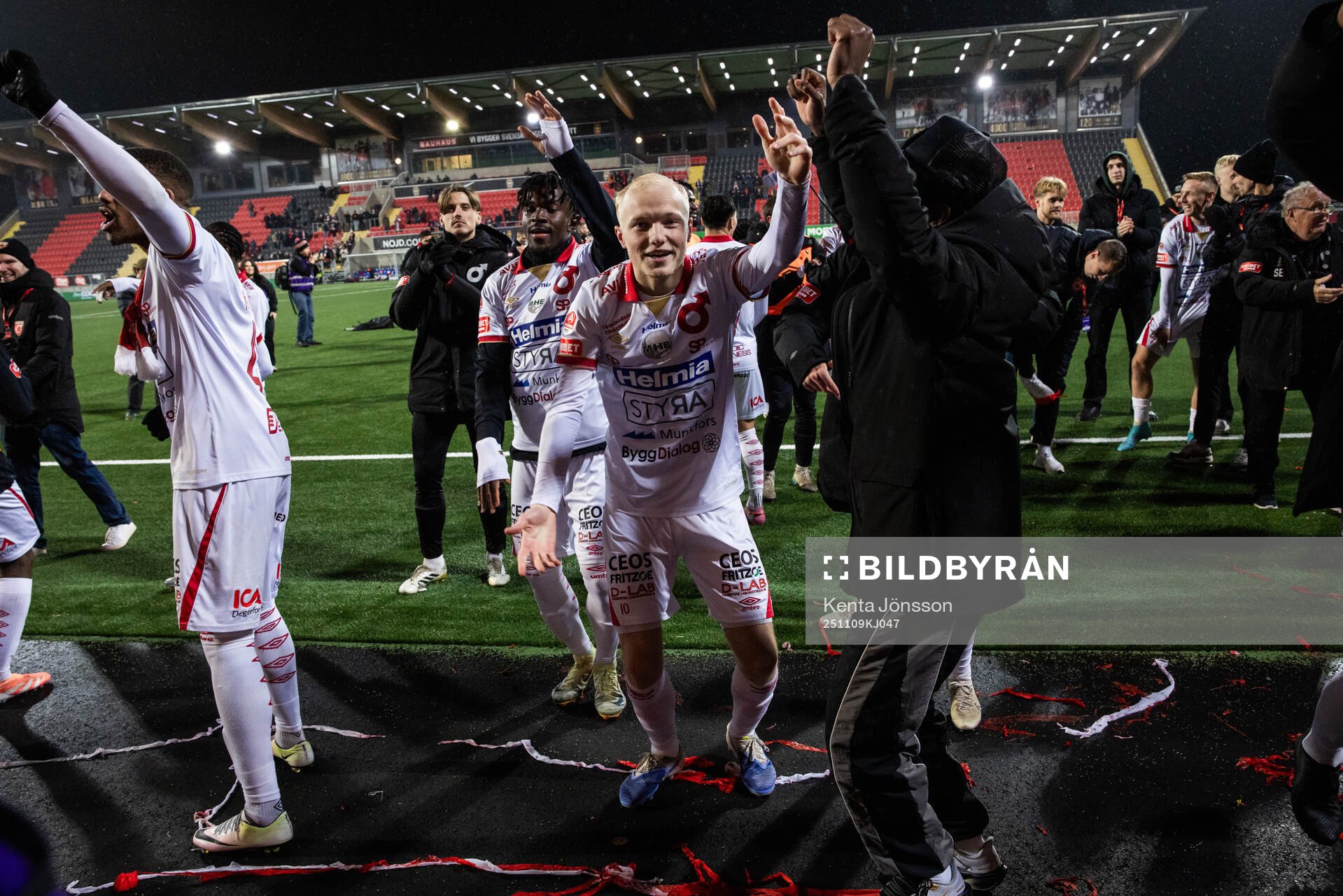 Degerfors Marcus Rafferty jublar