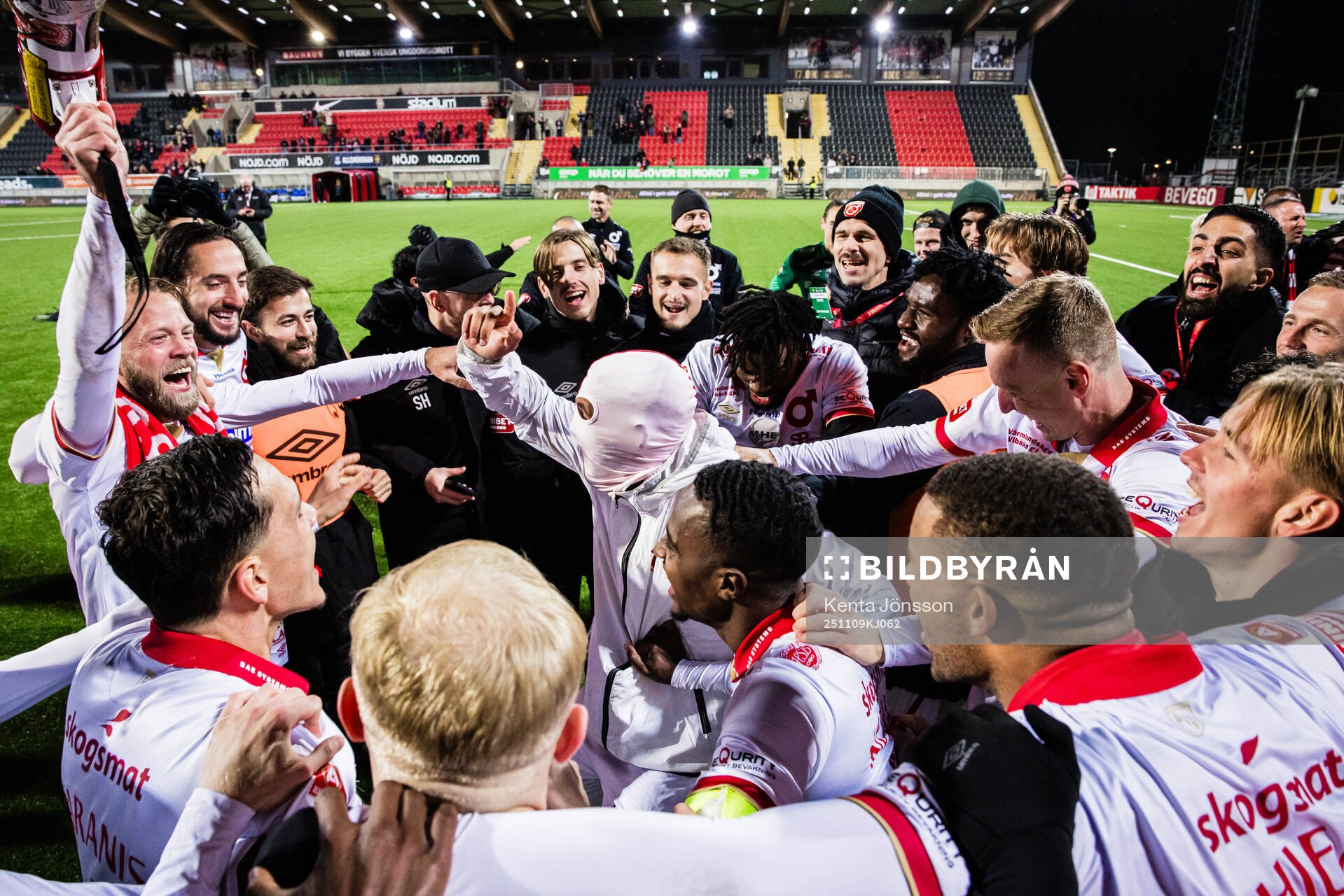 Degerfors Daniel Sundgren, Dijan Vukojevic, Christos